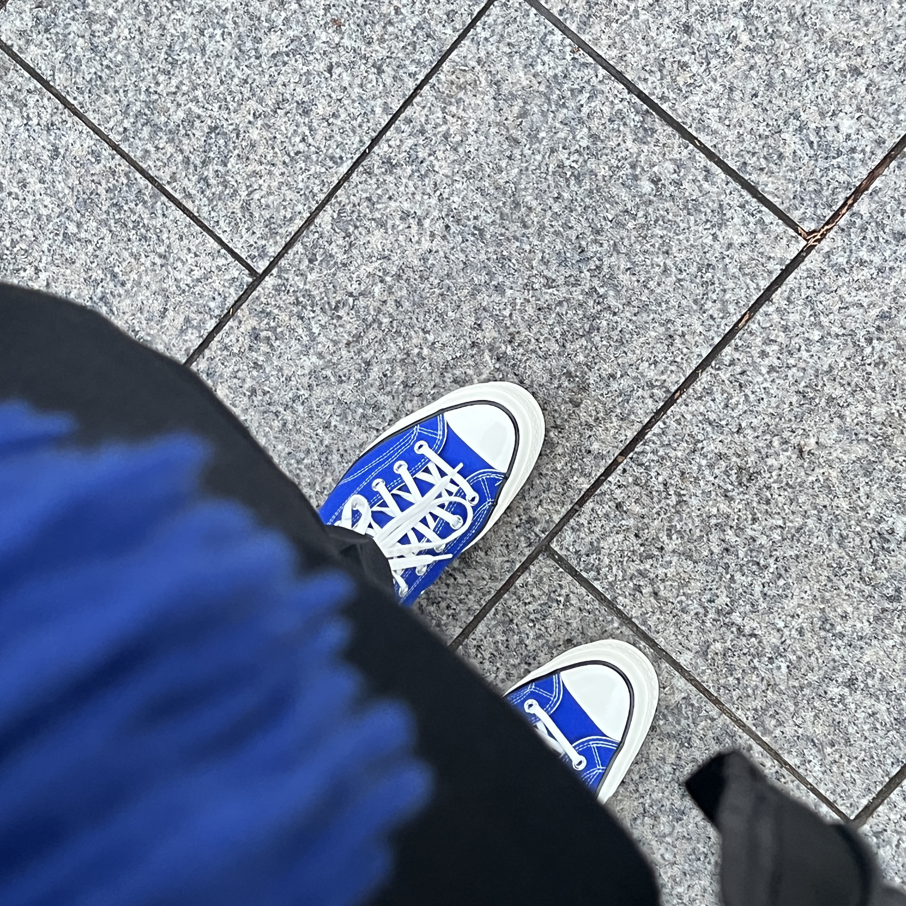 Converse Chuck 70 High Seasonal Color Nice Blue 착용 스타일 - 1