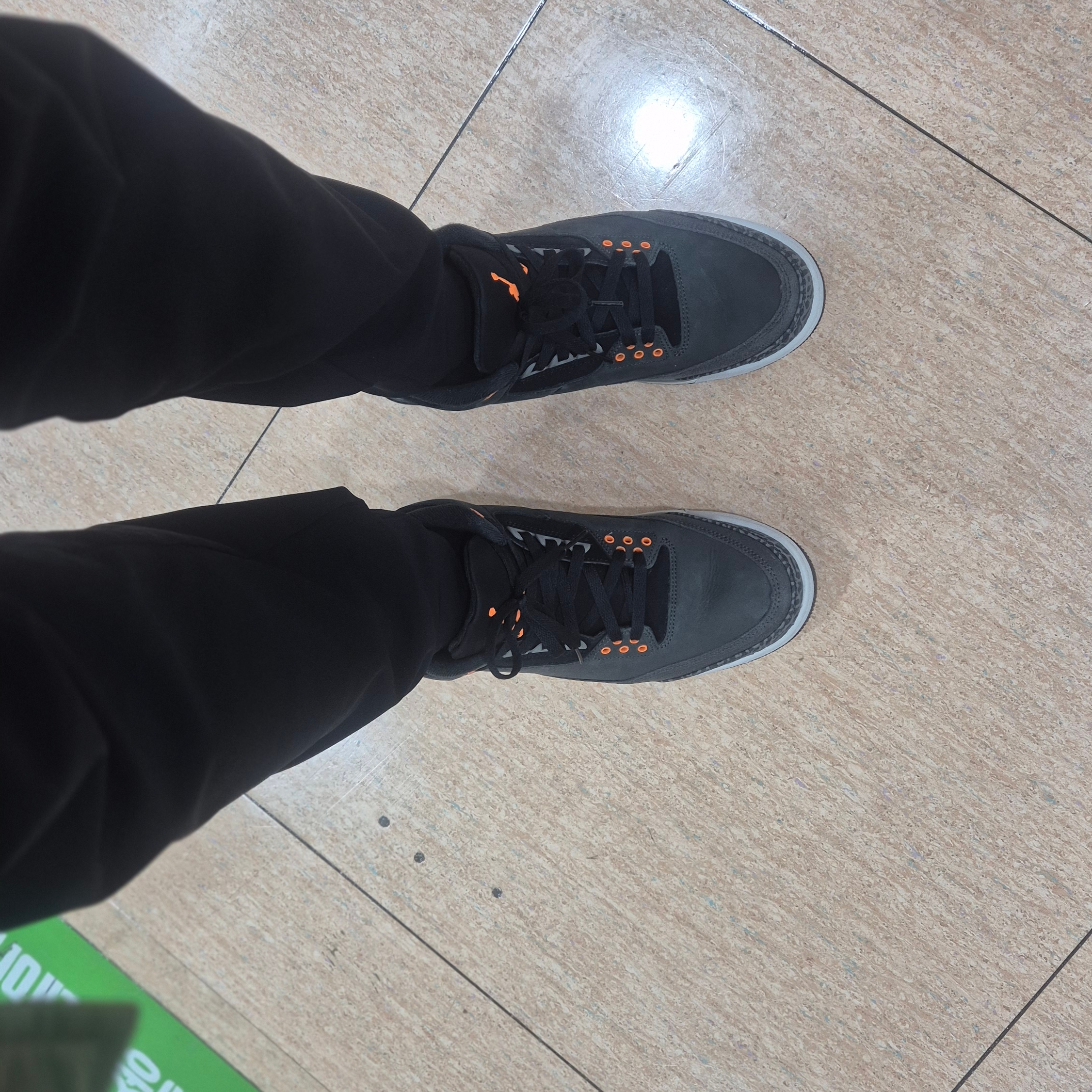 Jordan 3 Retro Fear 착용 스타일 - 3