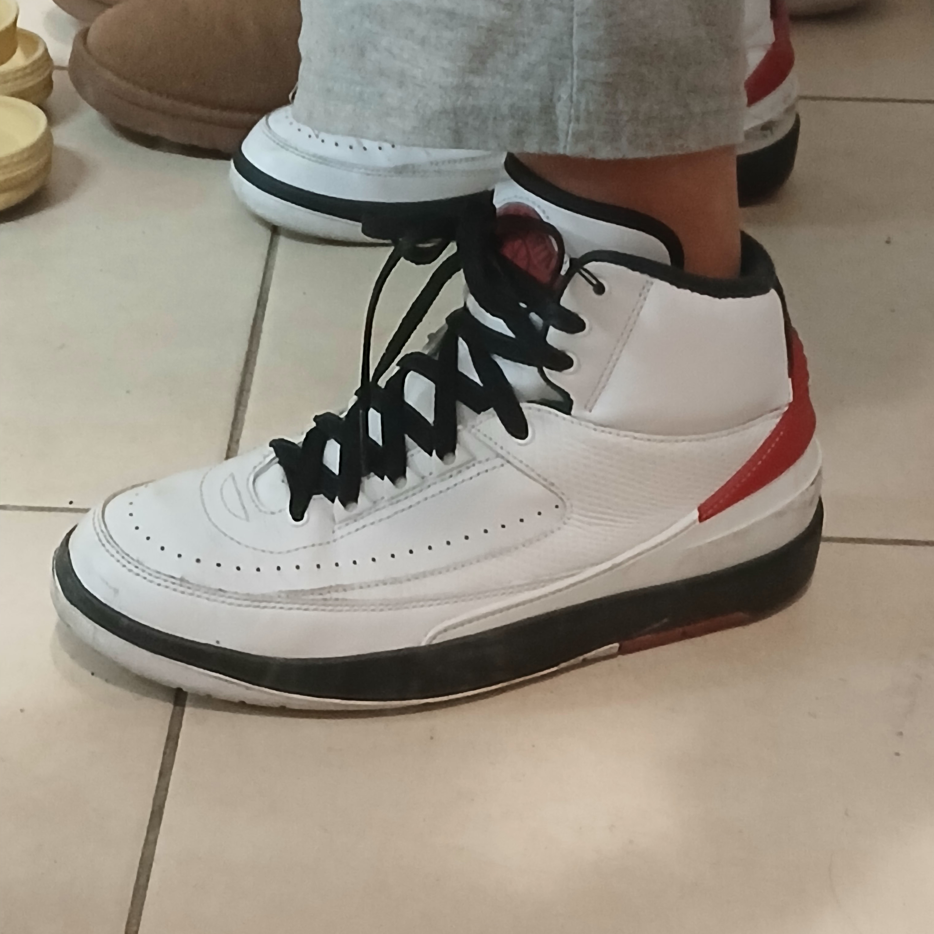 Jordan 2 Retro OG Chicago, (W) Jordan 2 Retro OG Chicago 착용 스타일 - 2