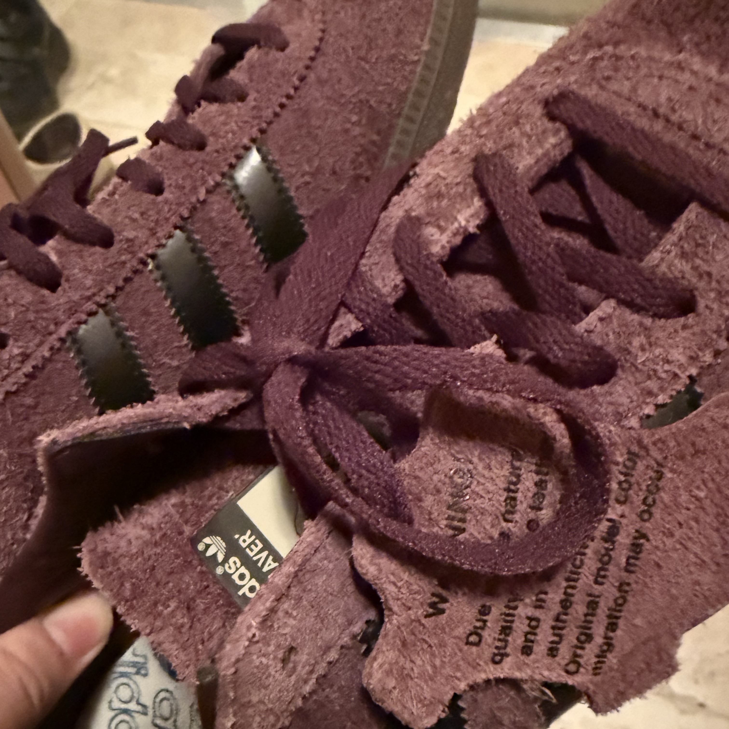 Adidas State Series Oregon Shadow Maroon 착용 스타일