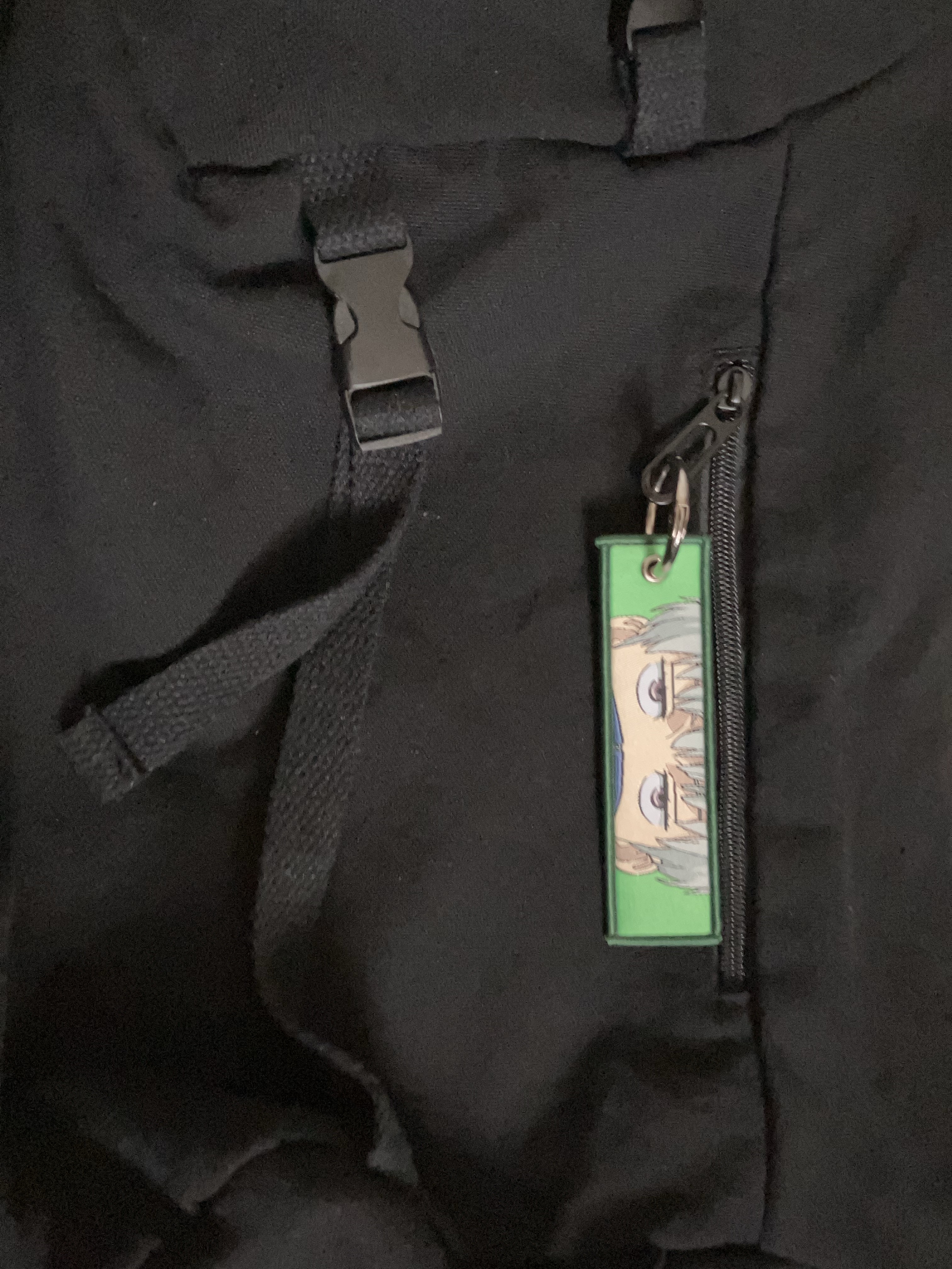 Jujutsu Kaisen Random Embroidered Random Keyring 착용 스타일