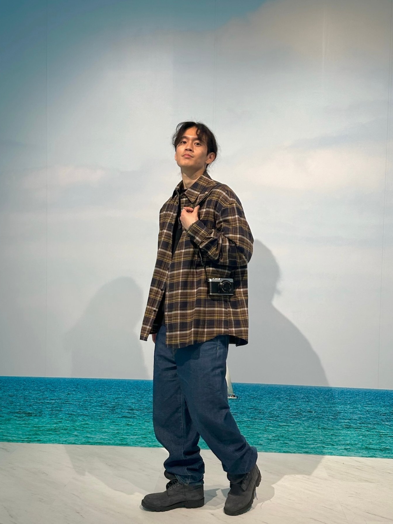 Supreme Baggy Jean Rigid Indigo - 22SS, Timberland Classic 6 Inch Waterproof Boot Dark Grey Nubuck - Wide 착용 스타일 - 1