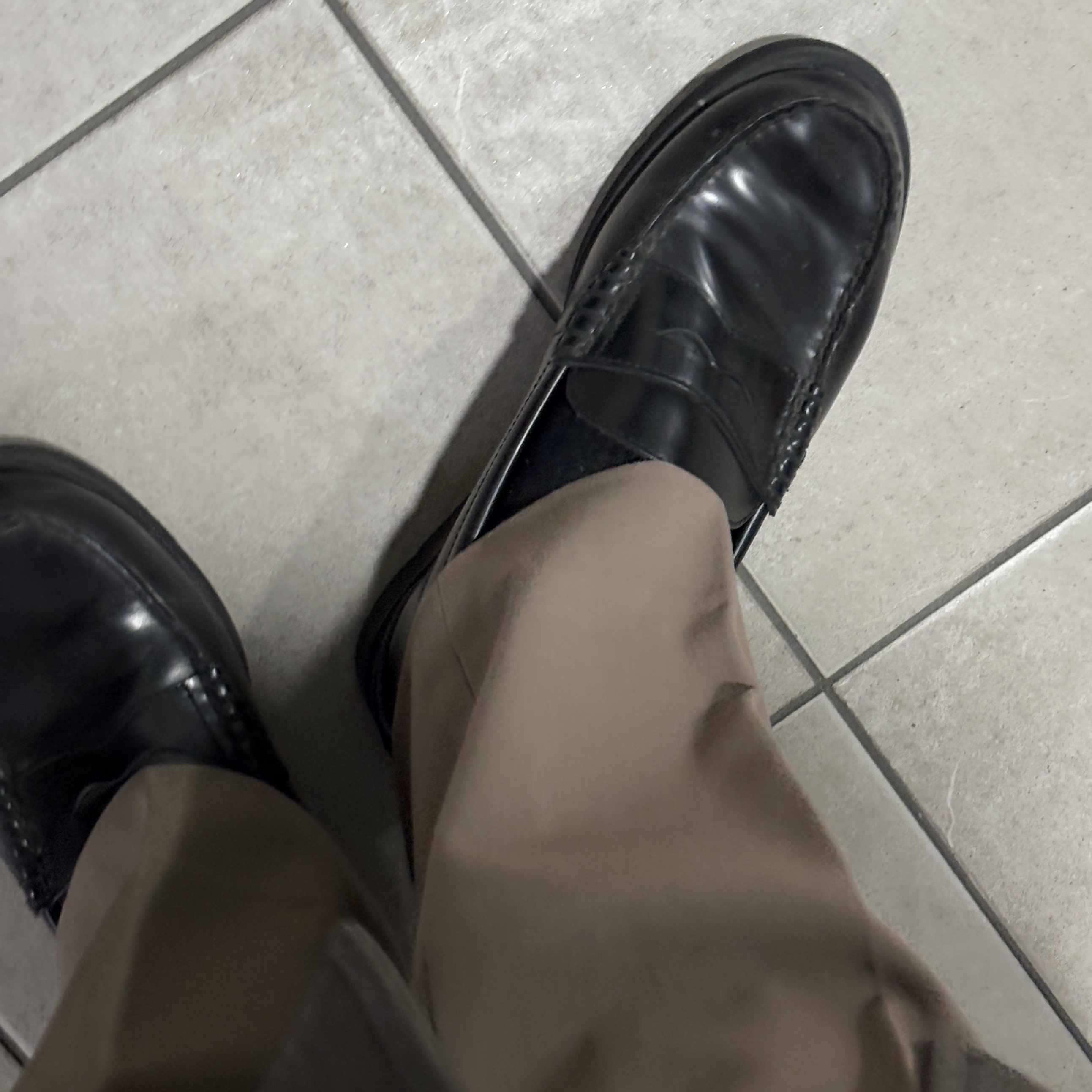 Rockport Modern Prep Penny Loafer Black - W Wide 착용 스타일 - 3