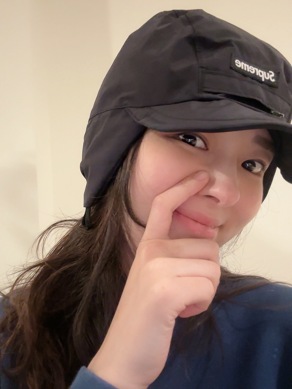 Supreme Gore-Tex Earflap Cap Black - 24FW 착용 스타일 - 2