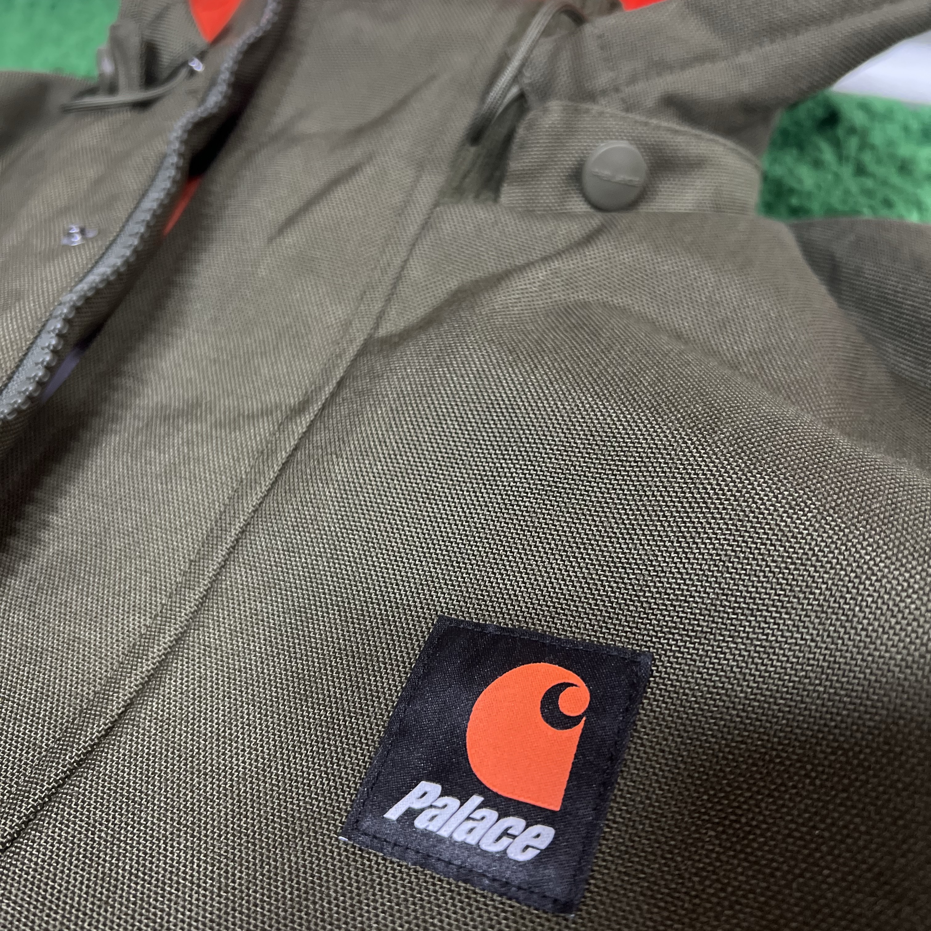 Palace x Carhartt WIP Ranger Jacket Plant - 24FW 착용 스타일 - 1