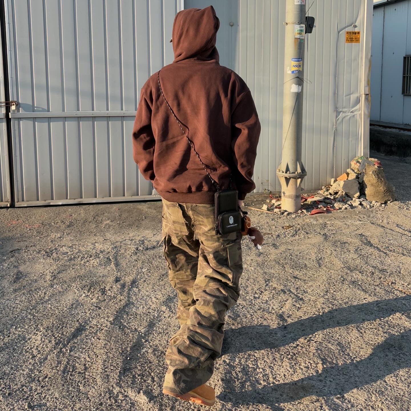 Wapworks Herringbone Belted Cargo Pants Camo, Timberland Premium 6 inch Waterproof Boot Wheat Nubuck - Wide 착용 스타일 - 2