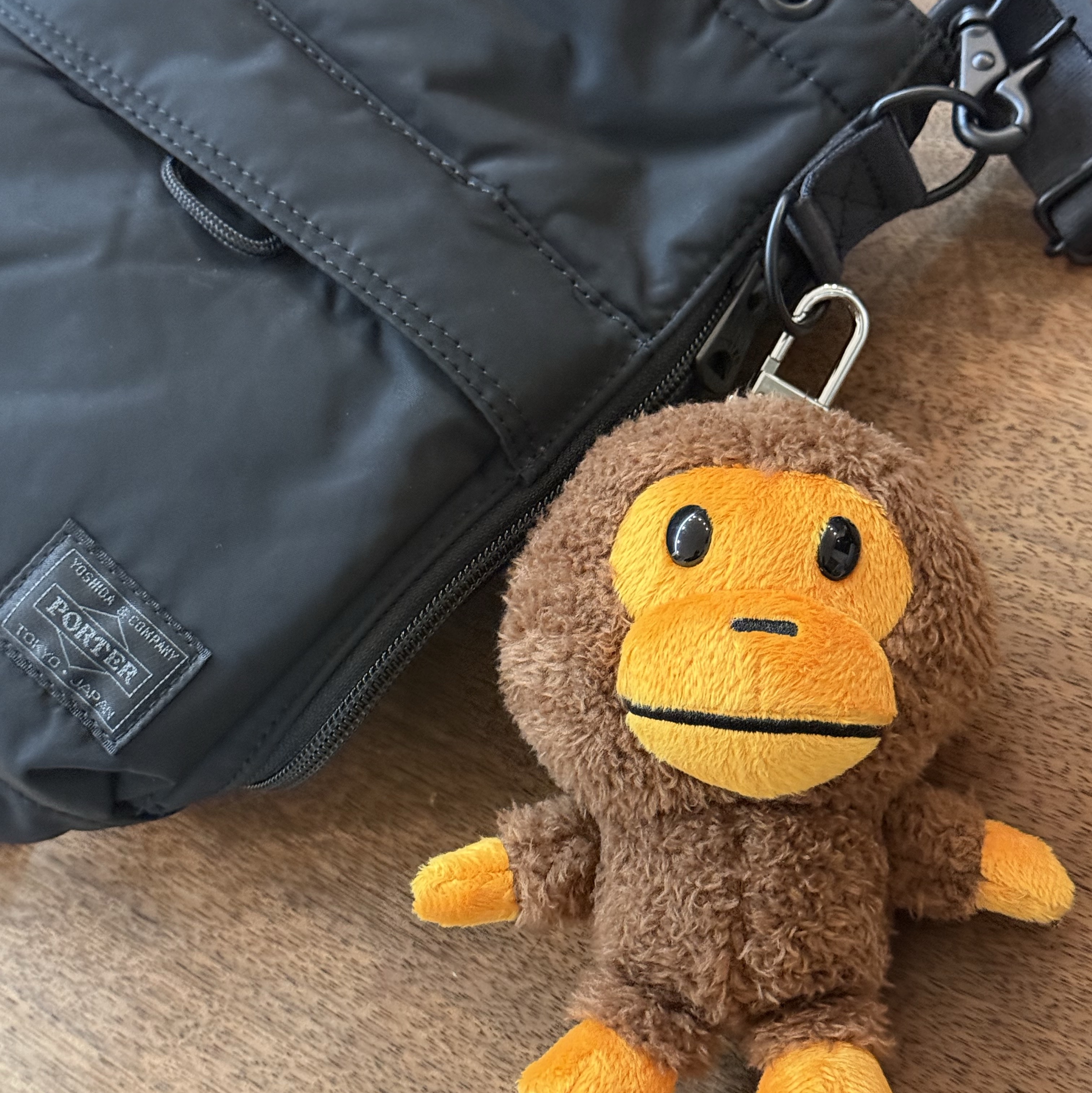 Porter Senses Tool Bag Black, BAPE Baby Milo Plush Doll Key Chain 12cm Brown 착용 스타일