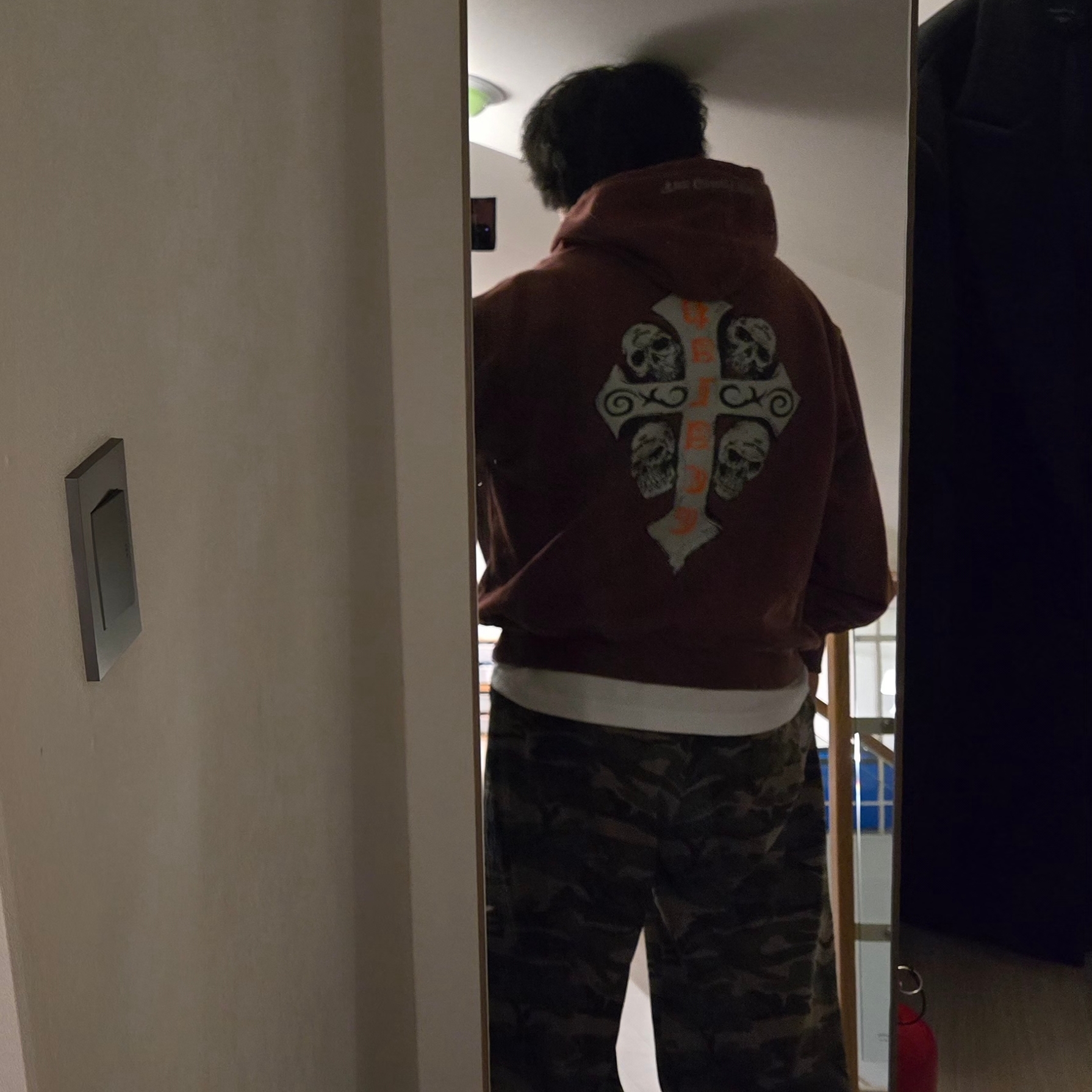 Palace TGF Hood Brown - 24FW, Converse x Drkshdw Turbowpn Egret 착용 스타일 - 3