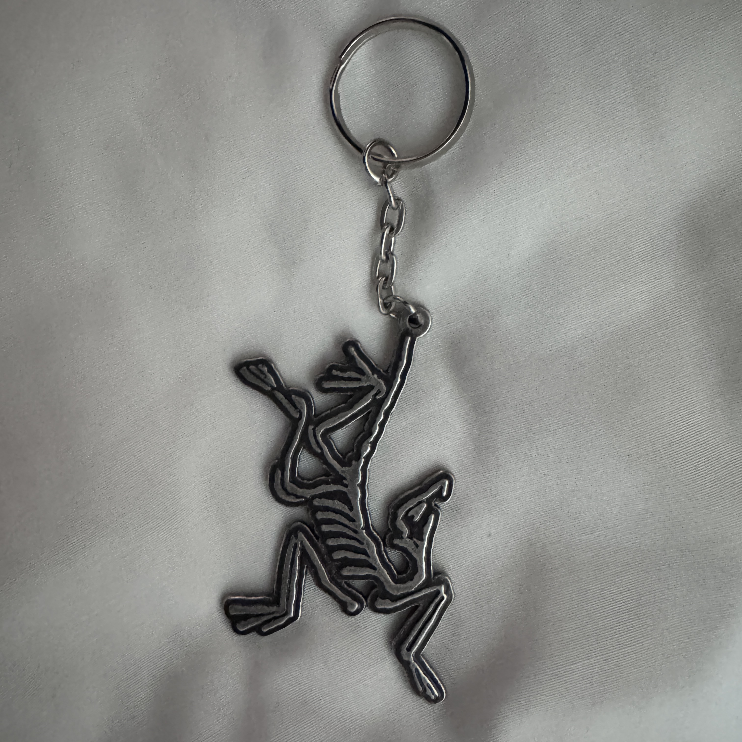 Arc'teryx Keyring Metal 착용 스타일