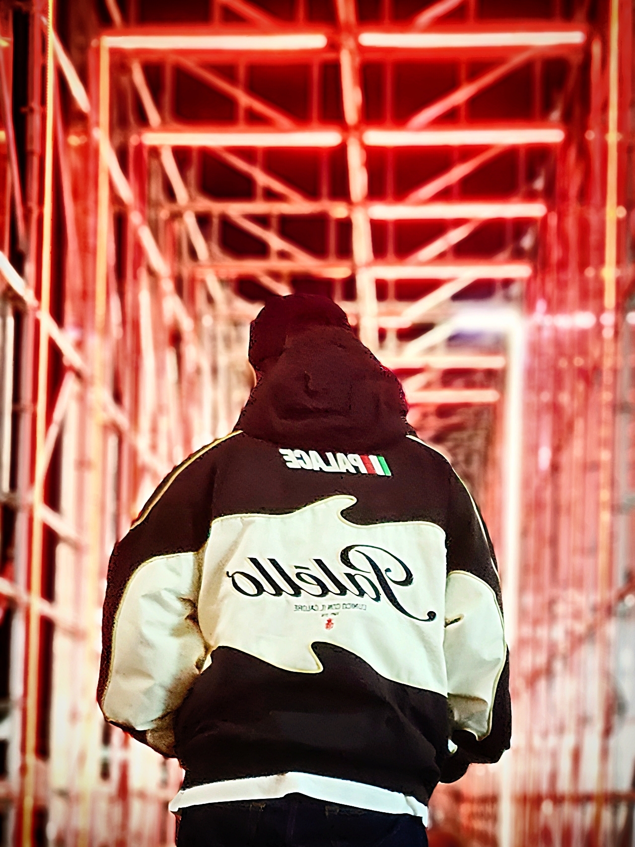 Palace Pasta Jacket Black - 24FW, Kapital 12.5 oz. Denim Mexican Tuxedo 5P Okagilly Pants Indigo 착용 스타일 - 2