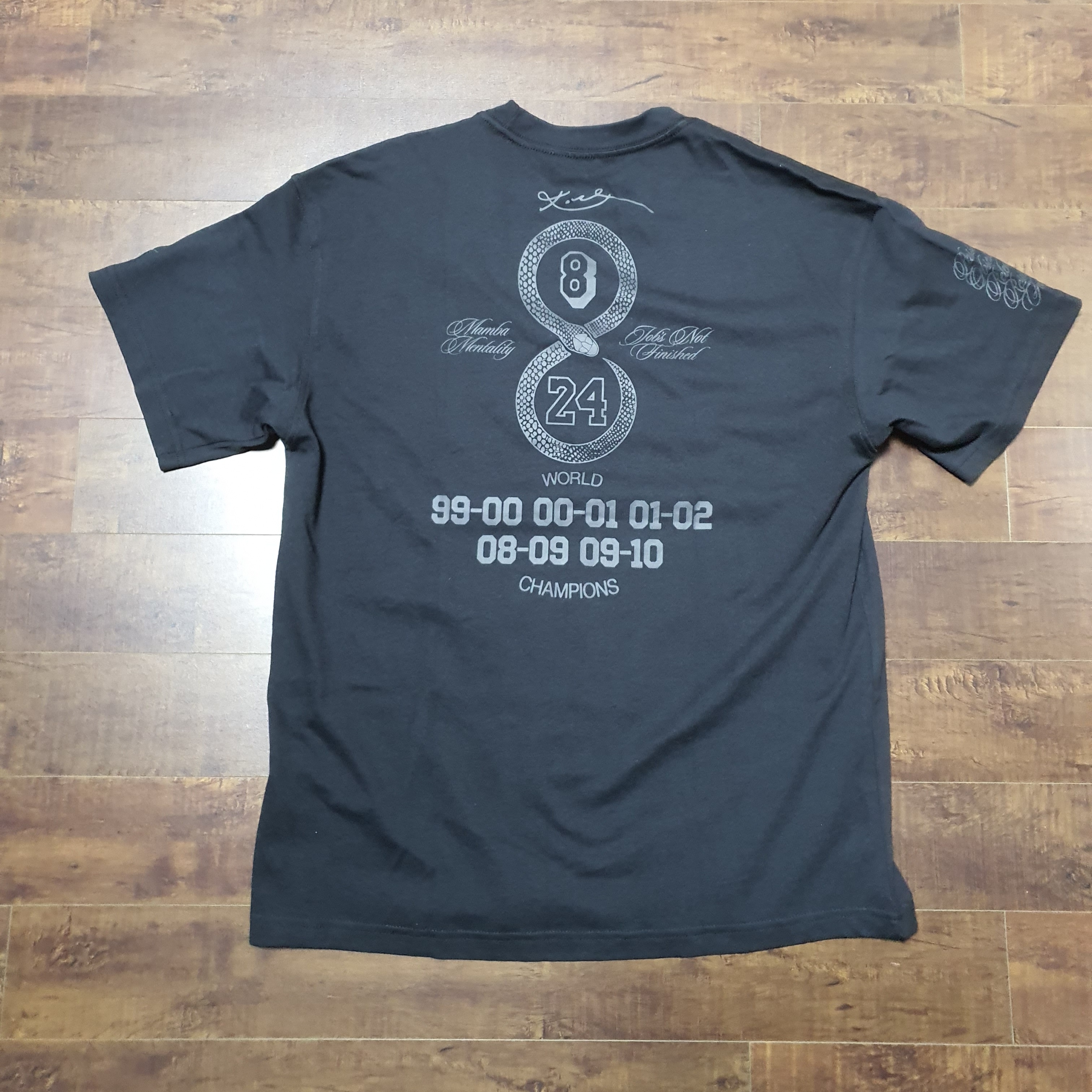 Nike Kobe Mamba Mentality T-Shirt Black - Asia 착용 스타일 - 2