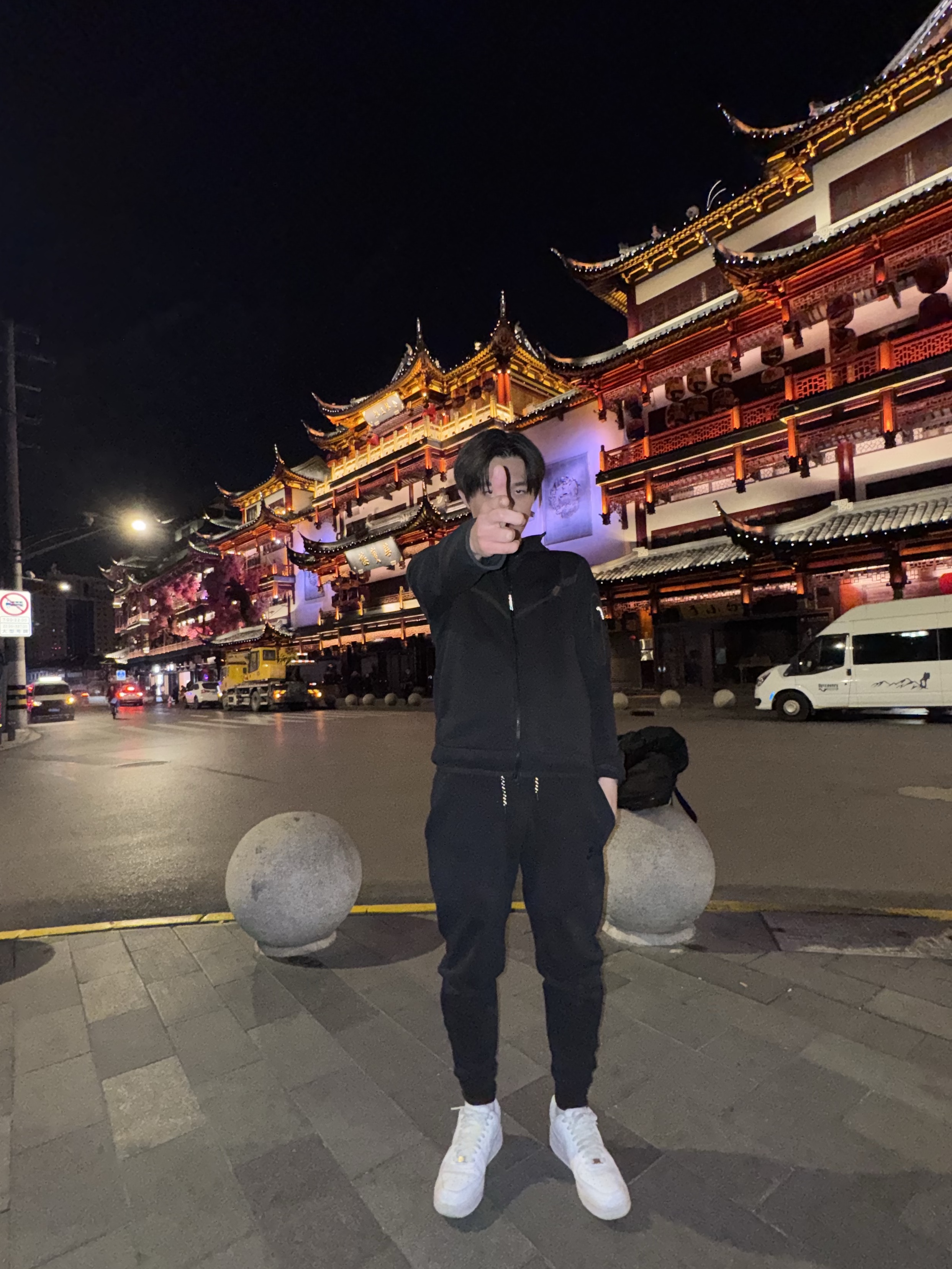 Nike NSW Tech Fleece Full Zip Hoodie Black - Asia, Nike NSW Tech Fleece Jogger Black - Asia 착용 스타일 - 6