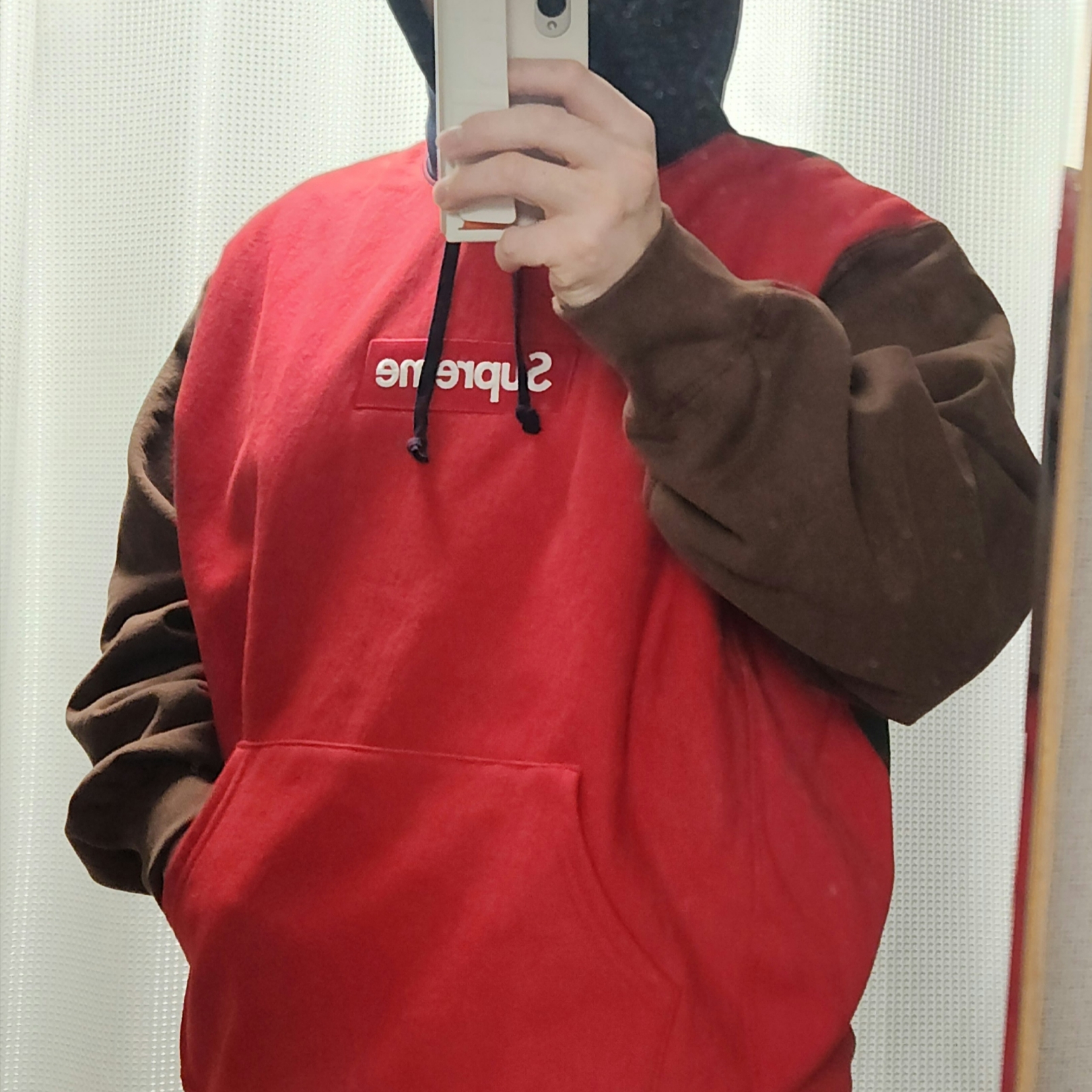 Supreme Box Logo Hooded Sweatshirt Multicolor - 24FW 착용 스타일