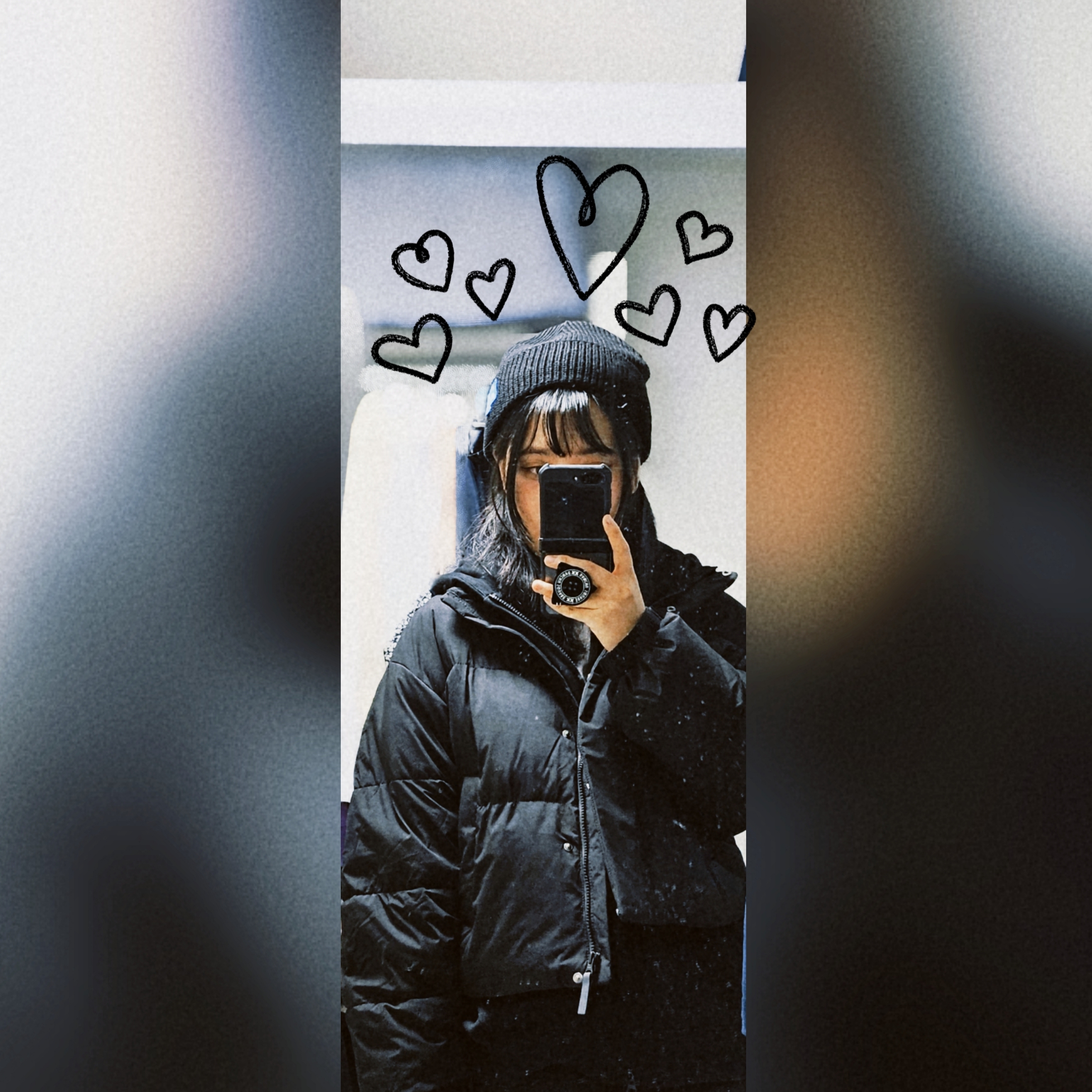 Ader Error Sig; TRS Tag Beanie 01 Noir, Musinsa Standard Daily Puffer Short Padding Jacket Black 착용 스타일