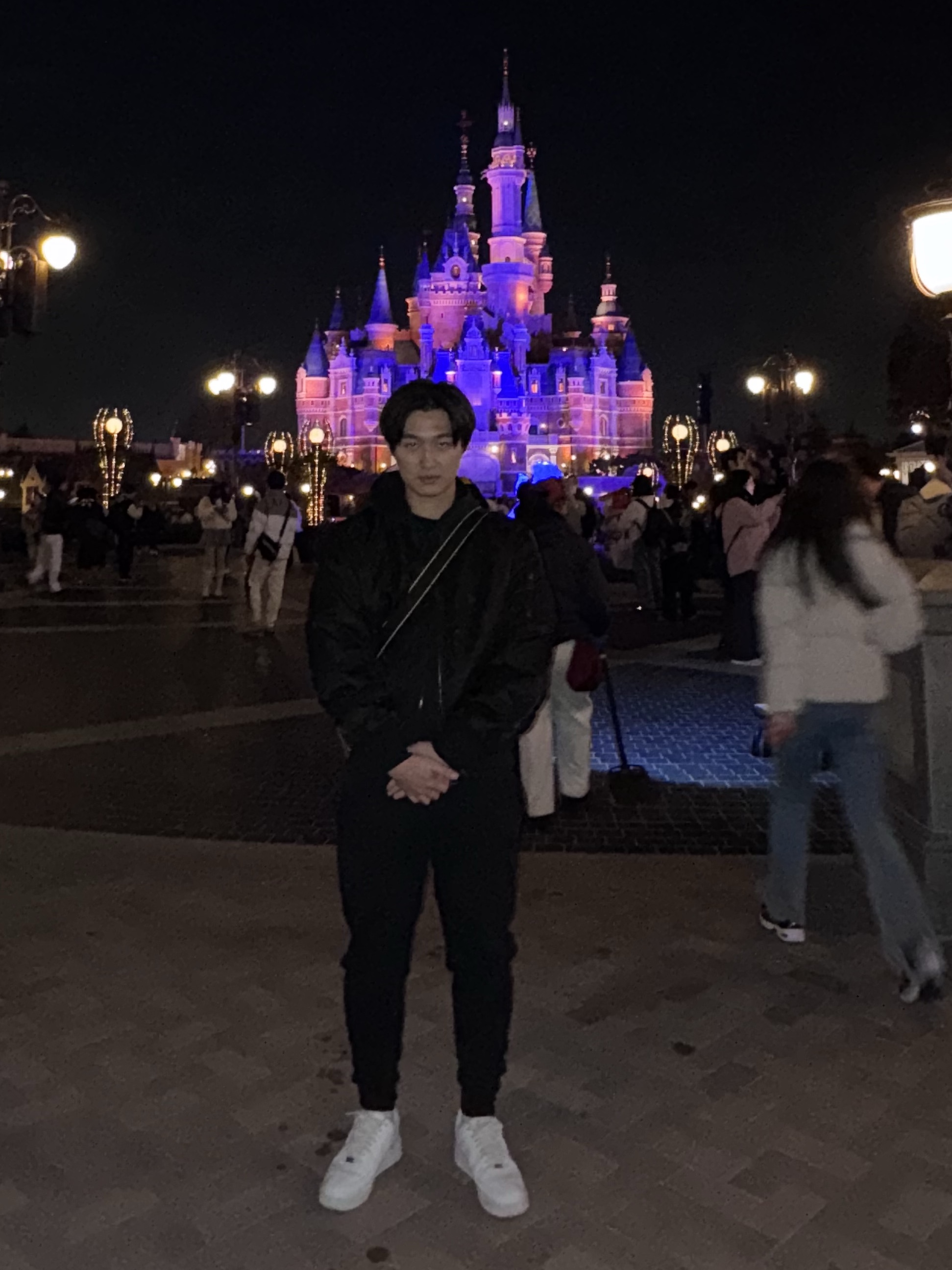 Nike NSW Tech Fleece Full Zip Hoodie Black - Asia, Nike NSW Tech Fleece Jogger Black - Asia 착용 스타일 - 4