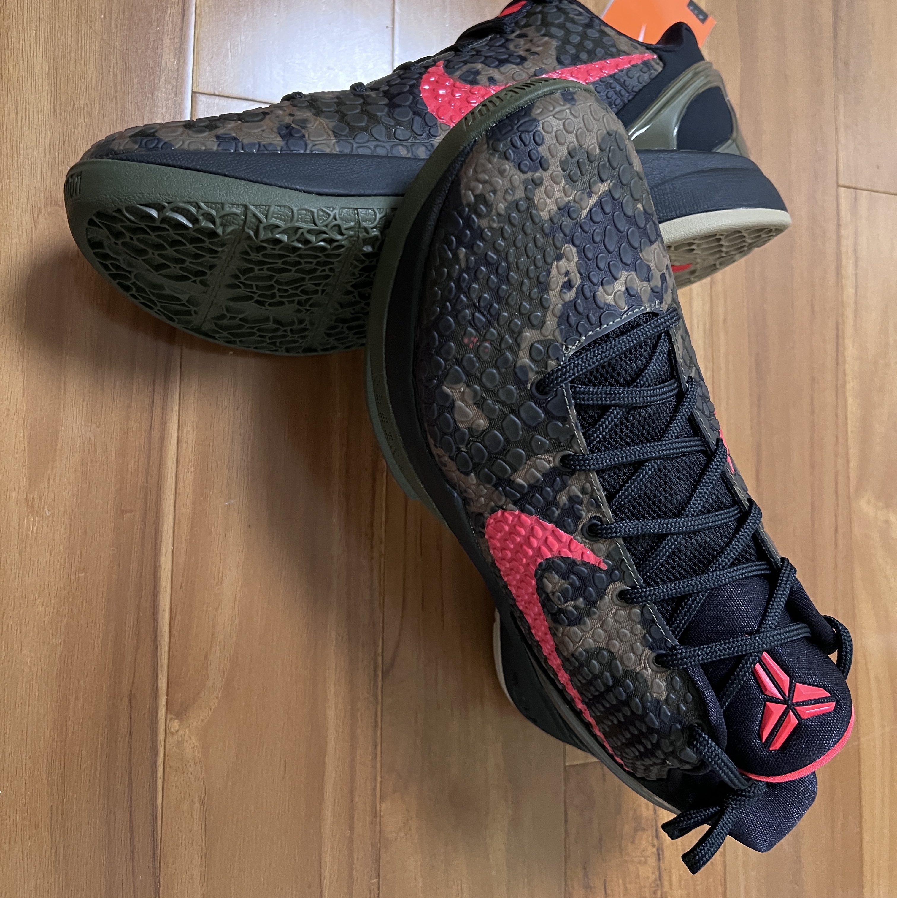 Nike Kobe 6 Protro Italian Camo 착용 스타일