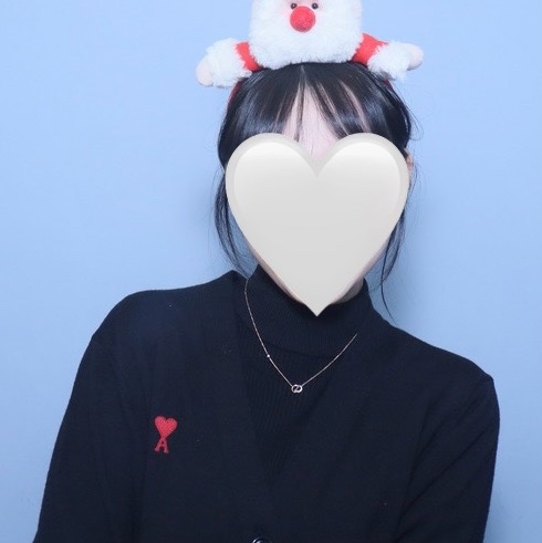 (W) AMI de Coeur Cardigan Noir 착용 스타일