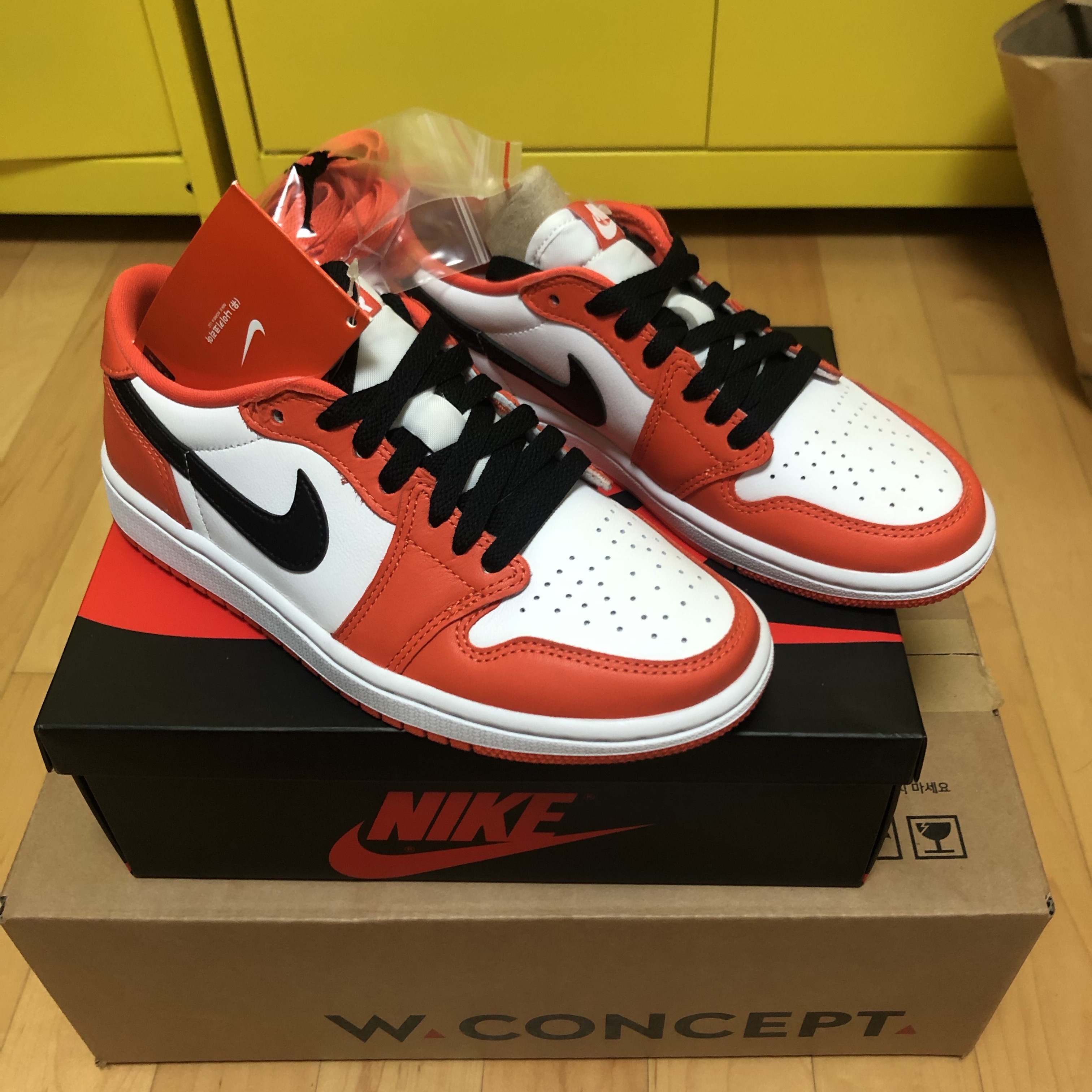 (W) Jordan 1 Low OG Starfish 착용 스타일