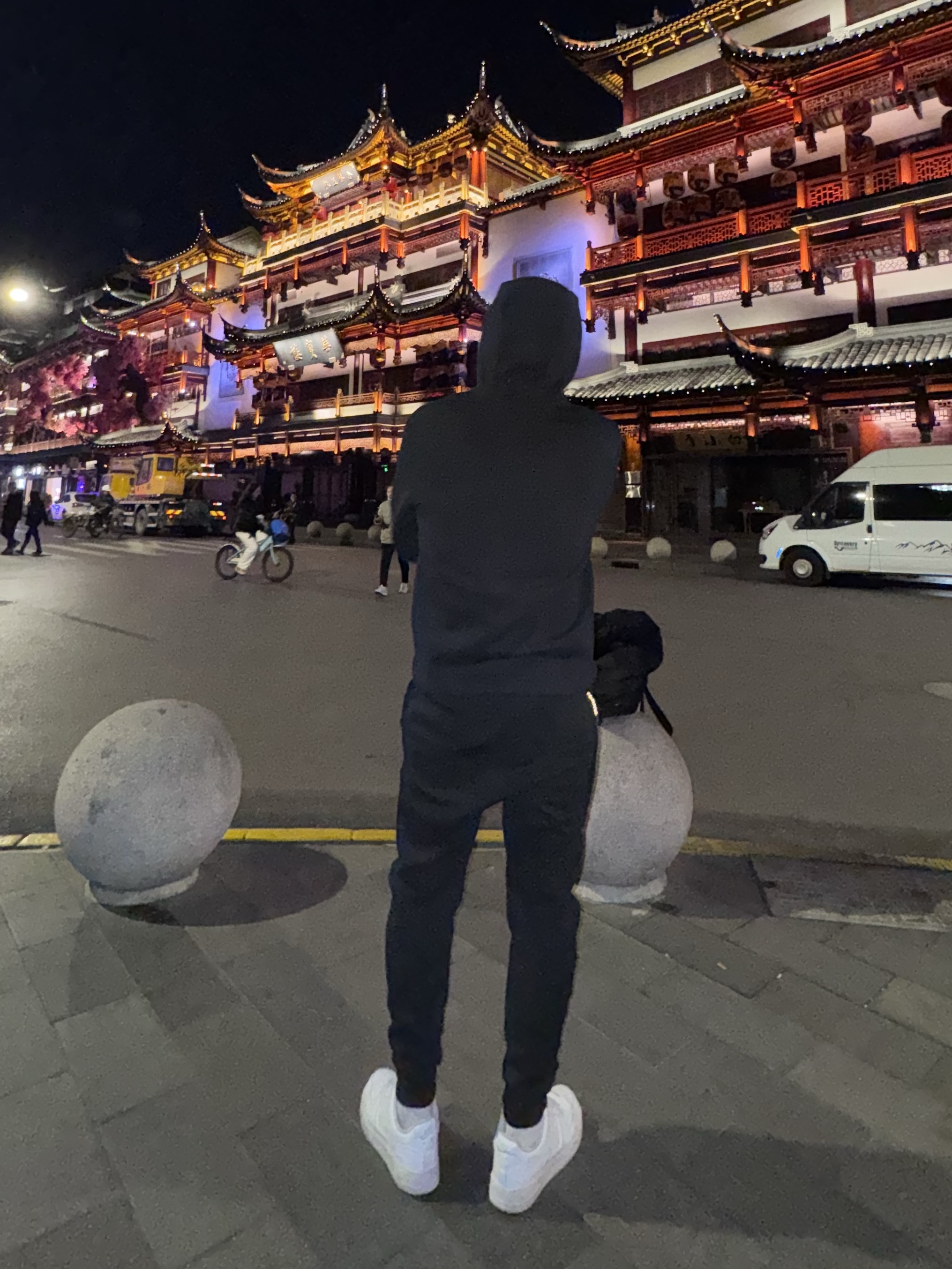 Nike NSW Tech Fleece Full Zip Hoodie Black - Asia, Nike NSW Tech Fleece Jogger Black - Asia 착용 스타일 - 7