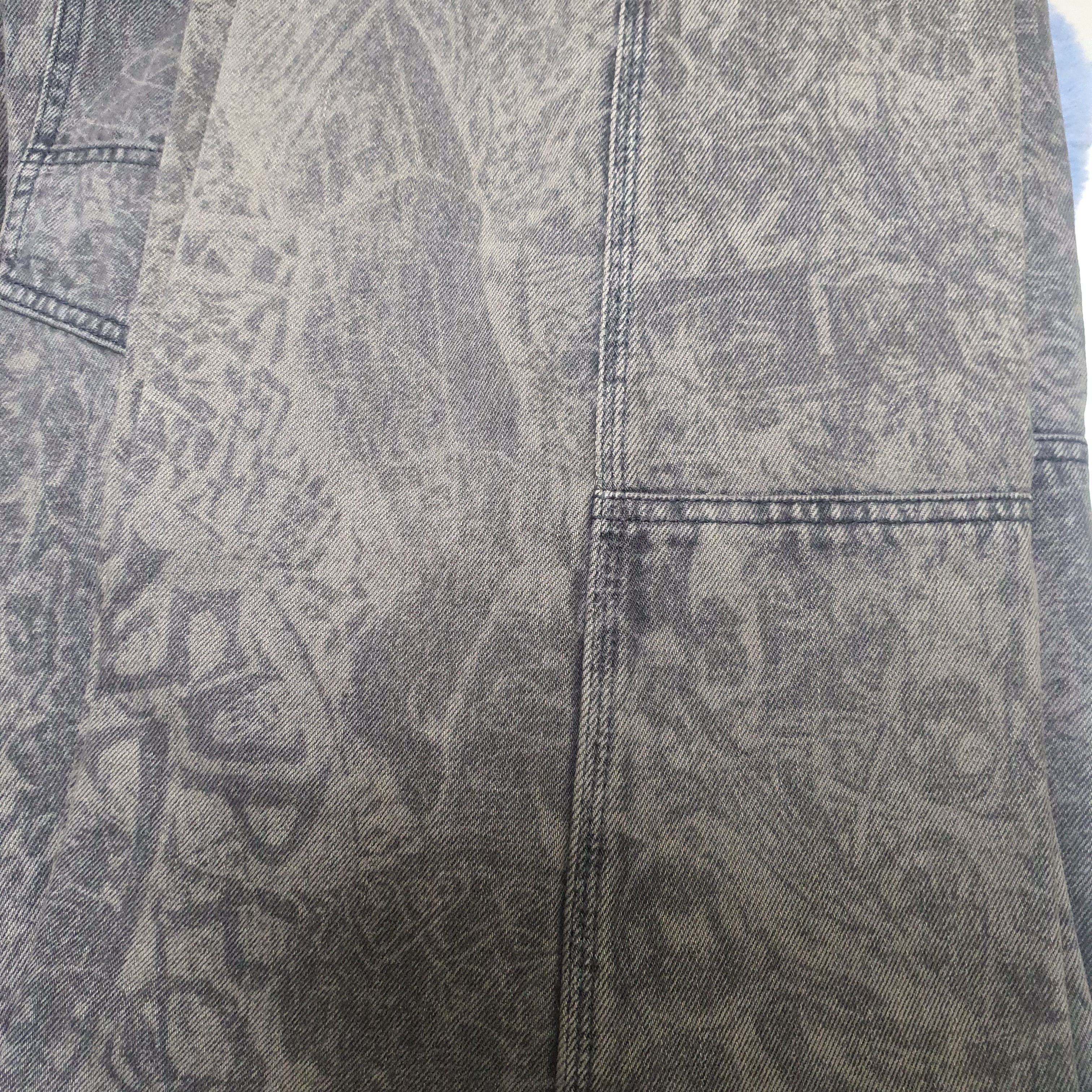Supreme Double Knee Painter Pant Liberty - 24FW 착용 스타일 - 3
