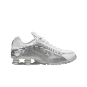 Nike Shox R4 White Bright Crimson