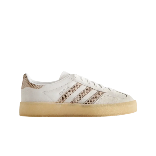 Adidas x Clarks x Ronnie Fieg 8th Street Gazelle Indoor Crystal White Brown