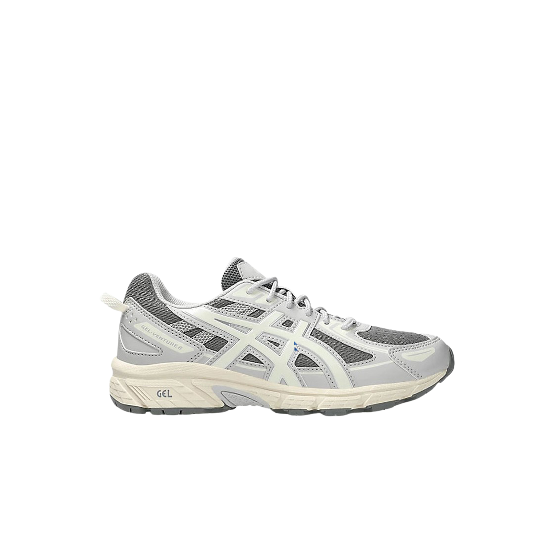 1204A162-021 (GS) Asics Gel-Venture 6 Clay Grey Cream