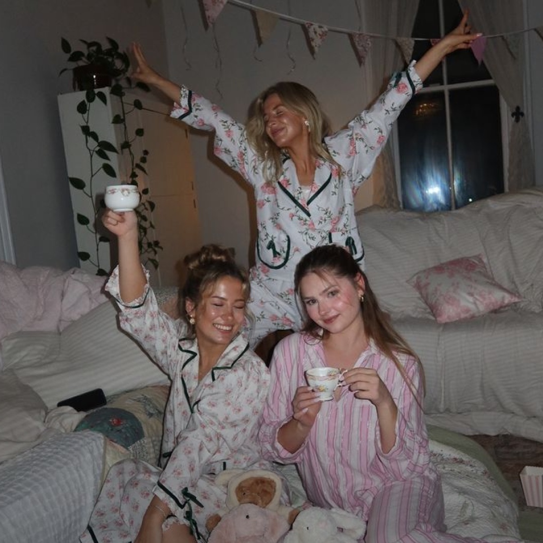 Foli Women Fluffy PJ Set Cloud, FRANKLY 3 Button Pajama Set Up Khaki 착용 스타일 - 6