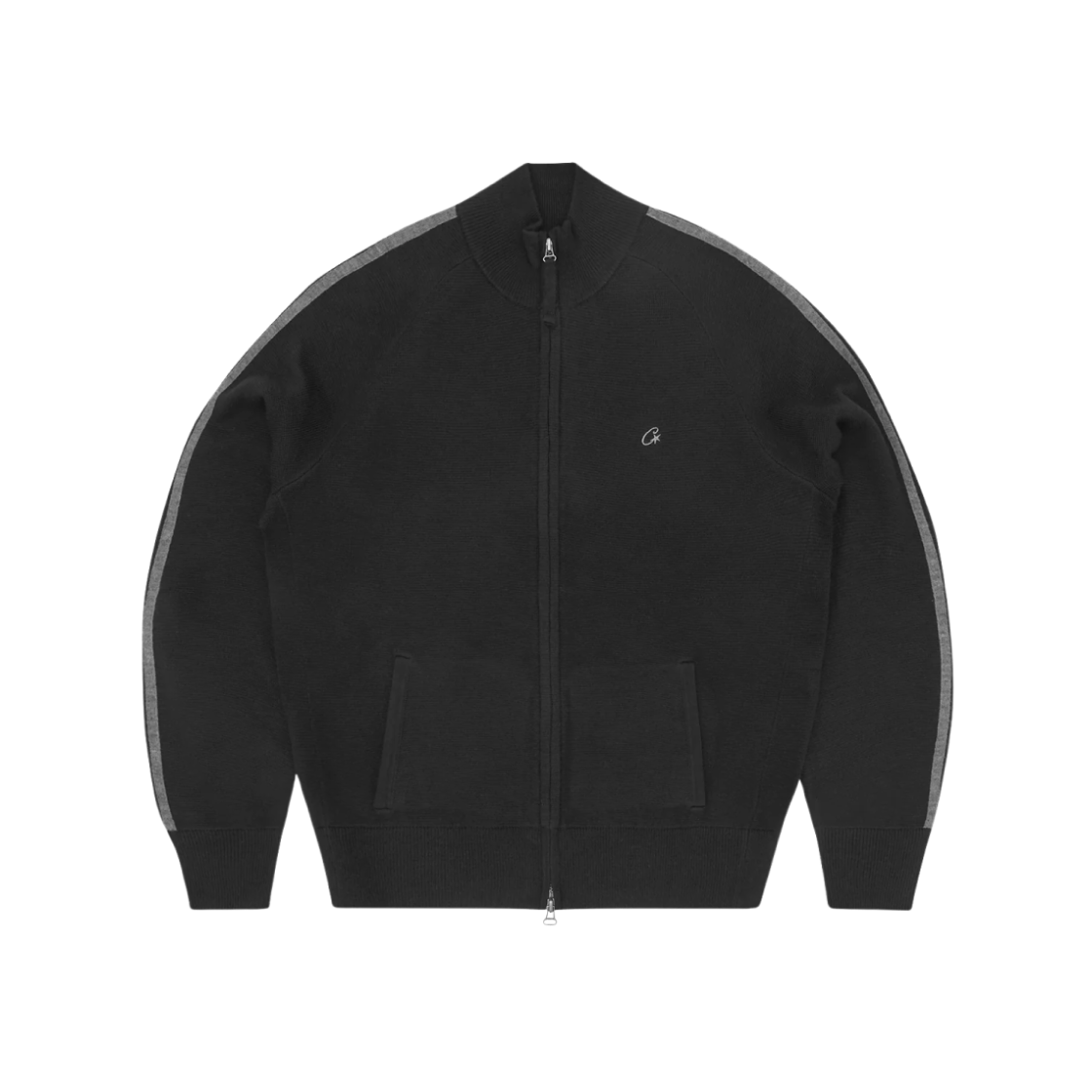 FINESSE KNIT ZIP UP [BURGUNDY] – CRTZRTW