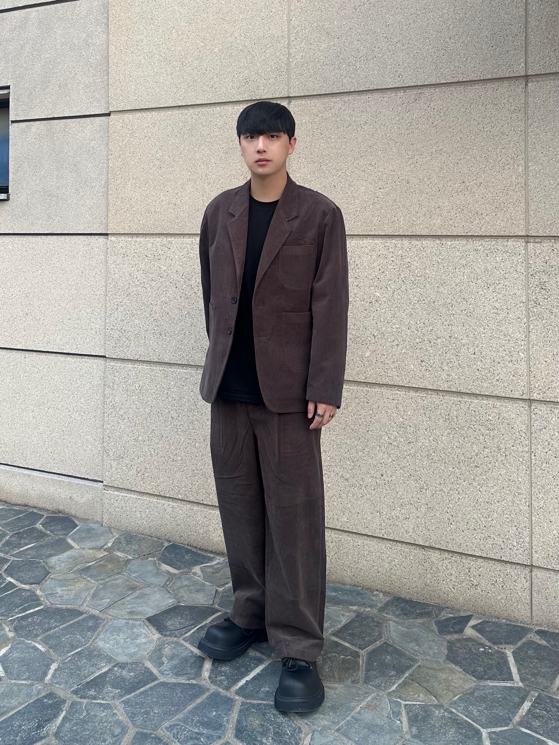 Balenciaga Steroid Derby Black 착용 스타일