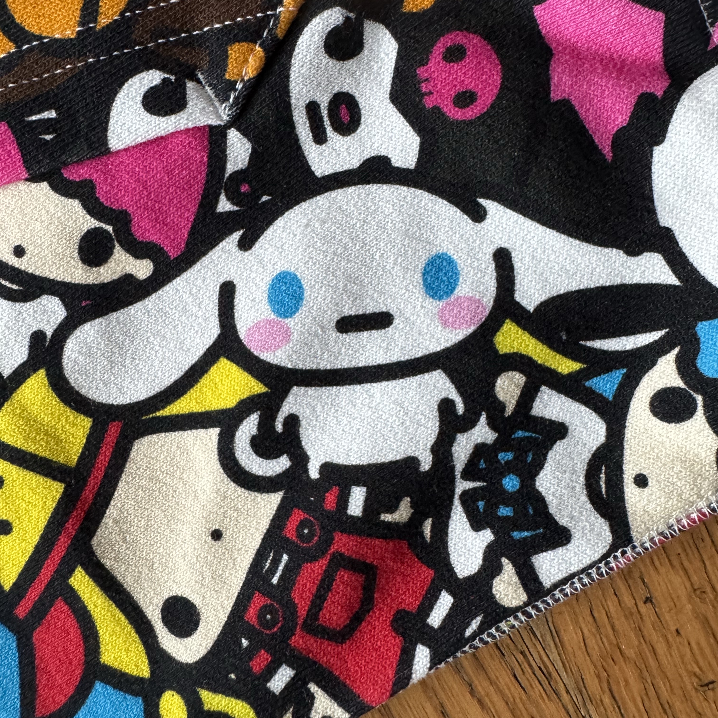 BAPE Baby Milo x Sanrio Characters Shark Full Zip Hoodie Multi 착용 스타일 - 5