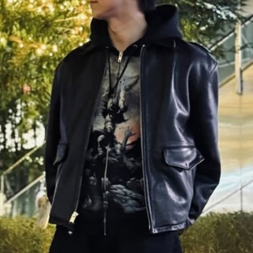 Supreme Frazetta Zip Up Hooded Sweatshirt Black - 24FW 착용 스타일