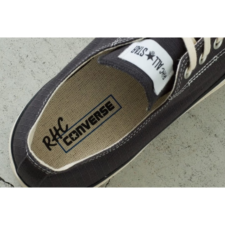 Converse x Ron Herman All Star Aged Ox Charcoal Gray 착용 스타일 - 4