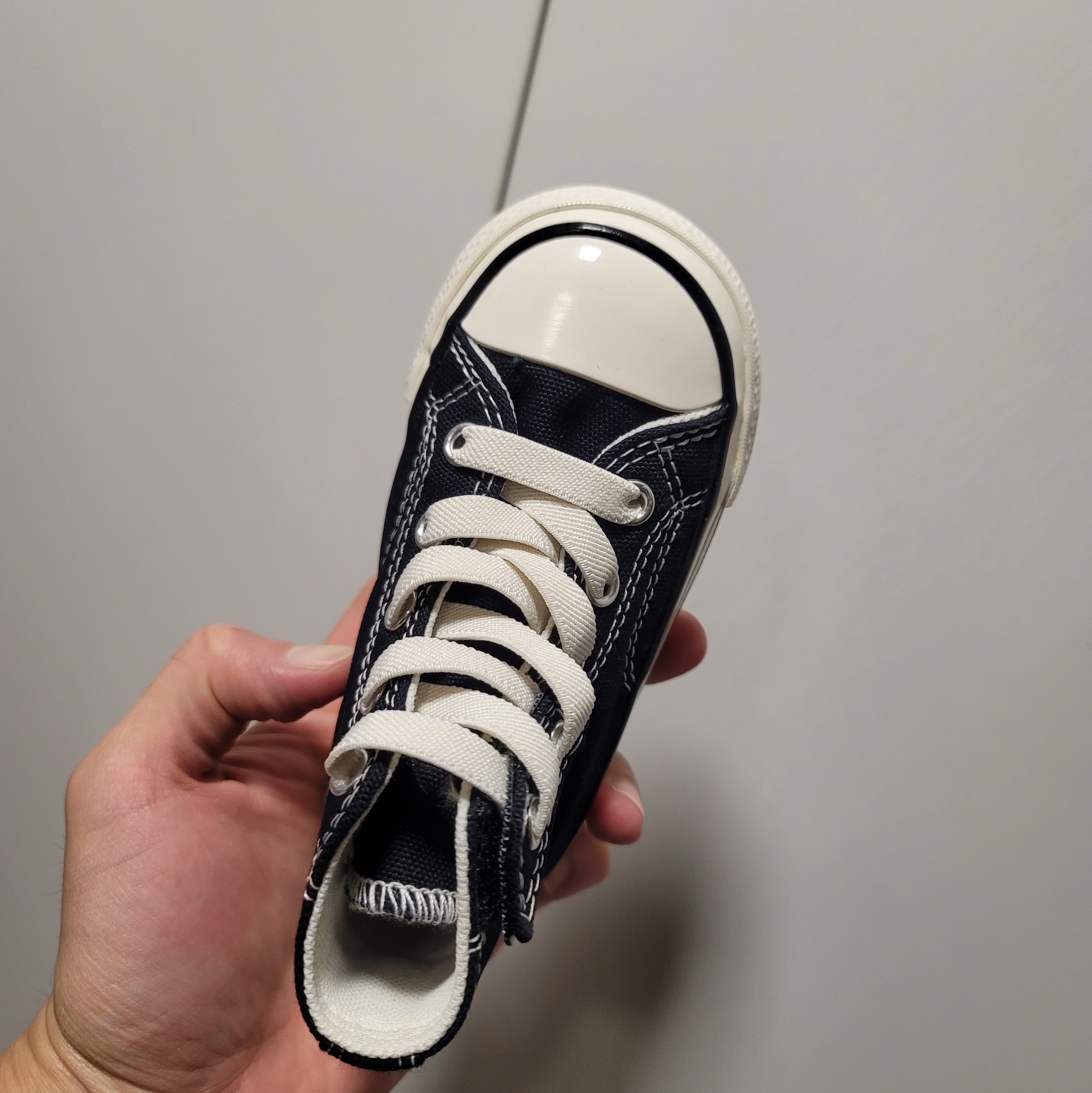 (W) Converse Chuck Taylor All Star Lift Platform High Black 착용 스타일 - 2