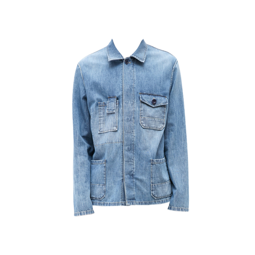 Maison Margiela Pockets Shirt Jacket Indigo