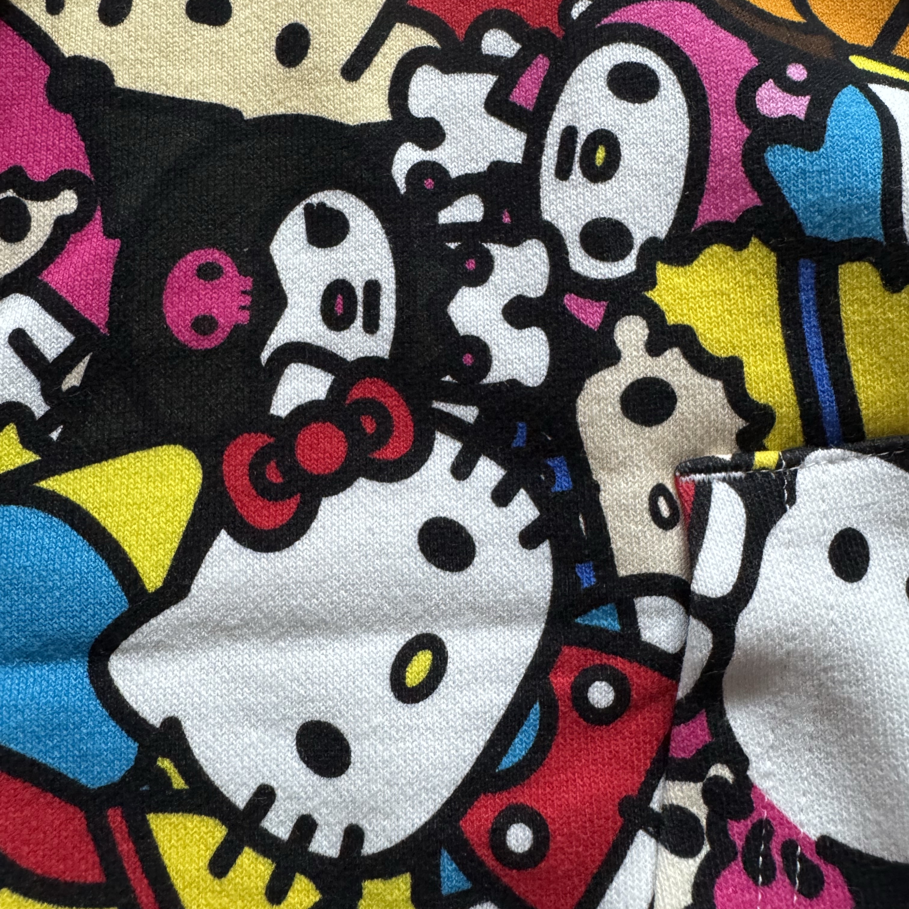 BAPE Baby Milo x Sanrio Characters Shark Full Zip Hoodie Multi 착용 스타일 - 6