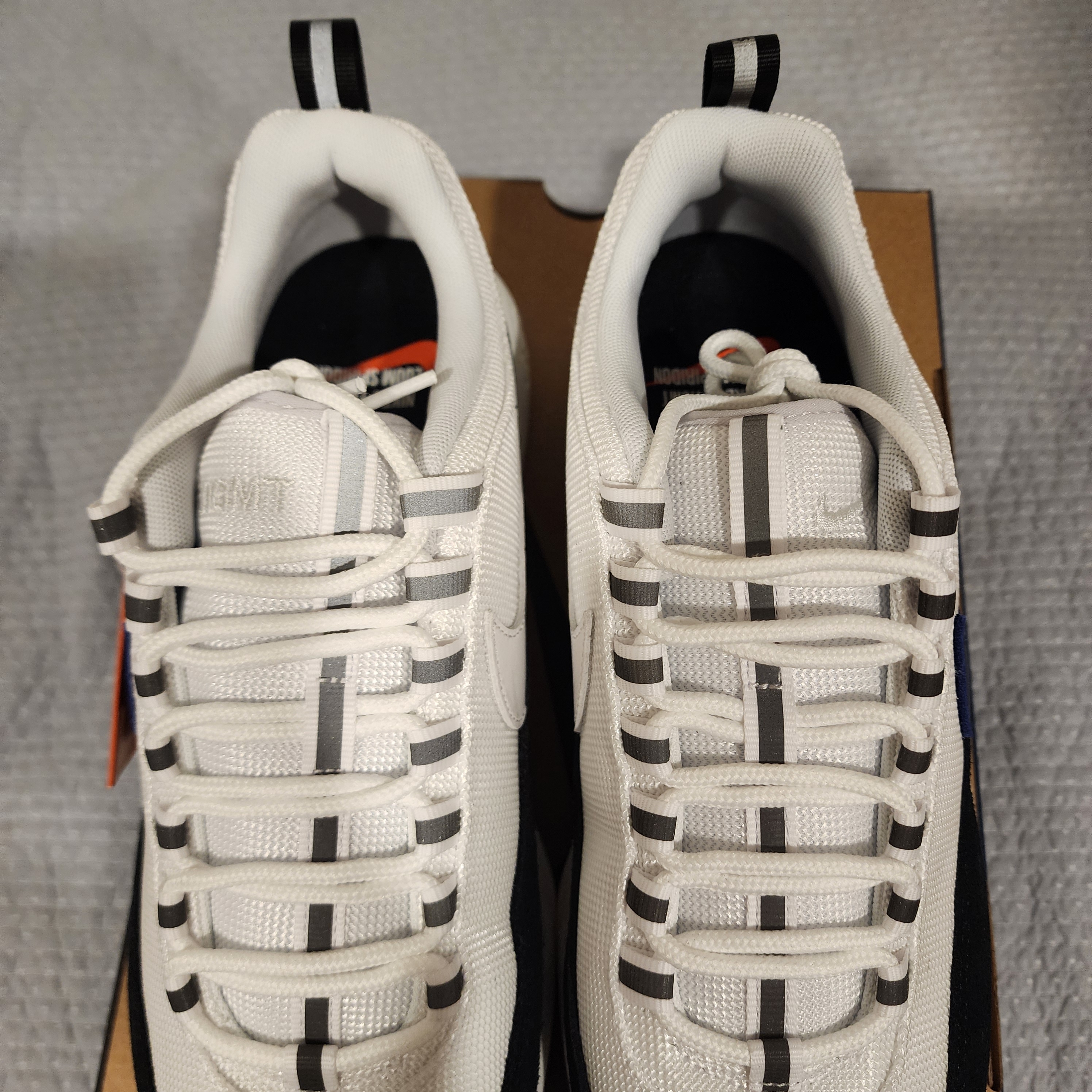 Nike x Fragment Air Zoom Spiridon Blue Void 착용 스타일 - 6