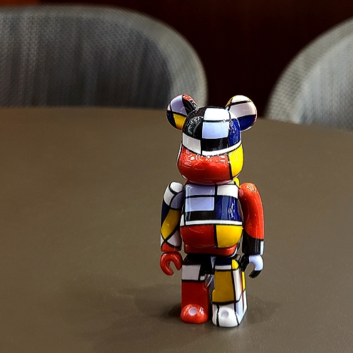 Bearbrick x Shareef 2 100% & 400% Set, Bearbrick Keith Haring #8 100% & 400% Set 착용 스타일 - 3