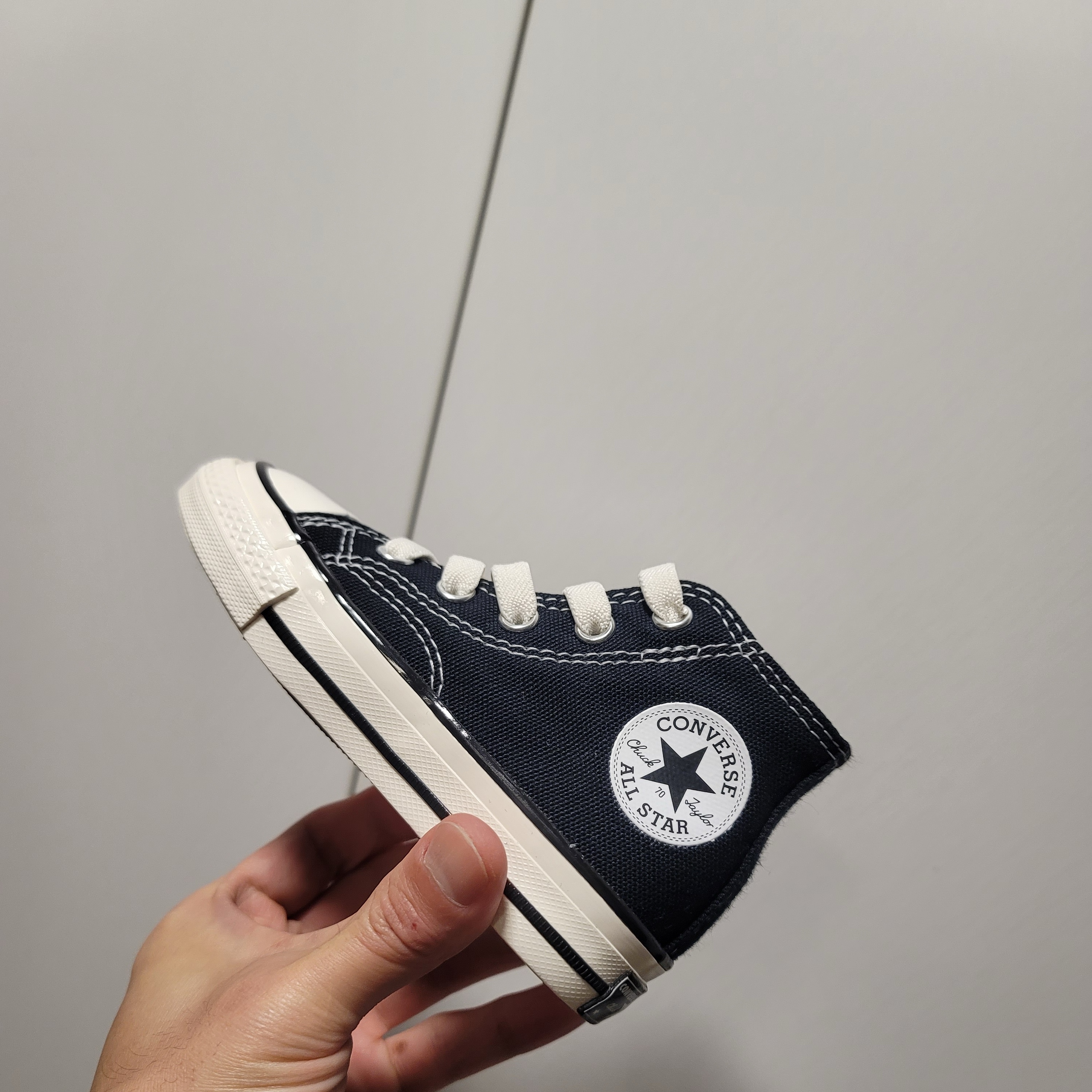 (W) Converse Chuck Taylor All Star Lift Platform High Black 착용 스타일 - 1