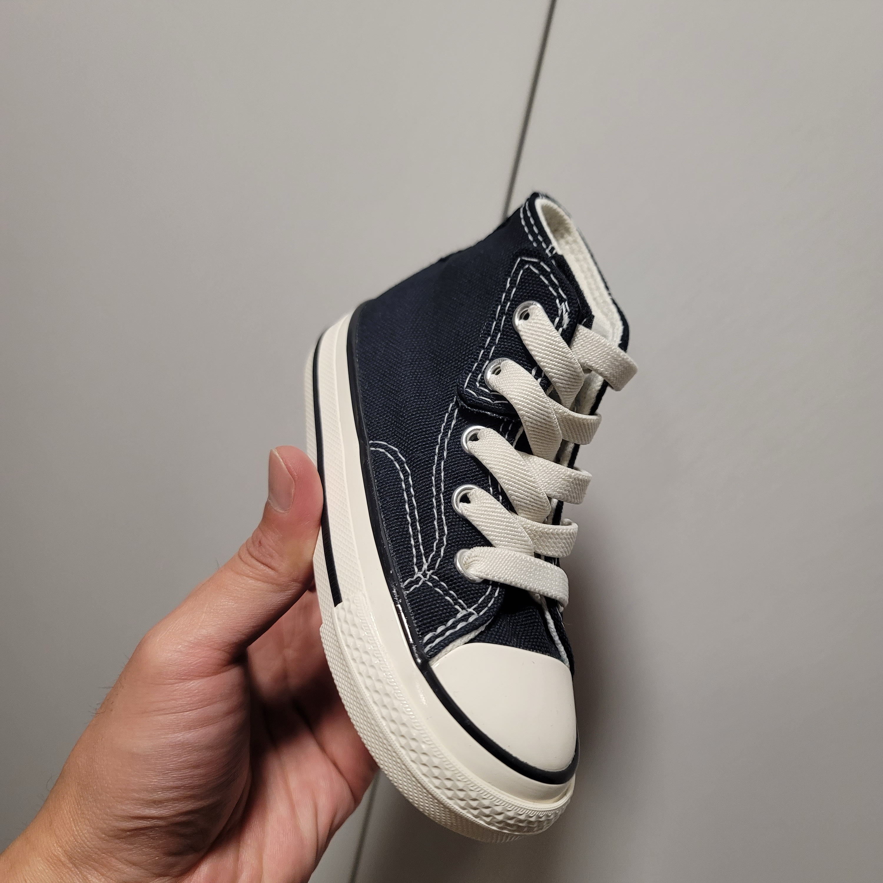 (W) Converse Chuck Taylor All Star Lift Platform High Black 착용 스타일 - 3