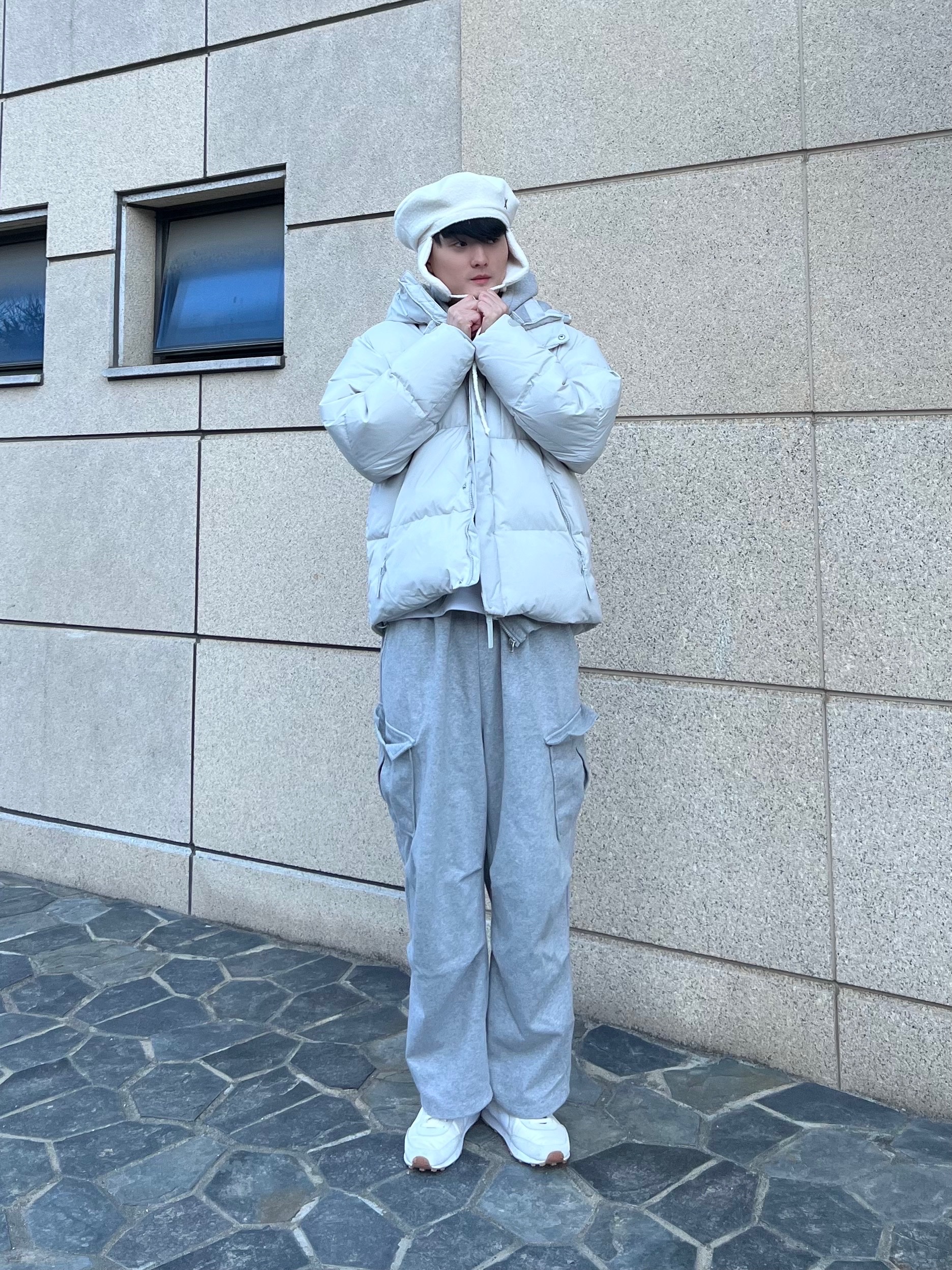 (W) Nike Daybreak Summit White 착용 스타일 - 1