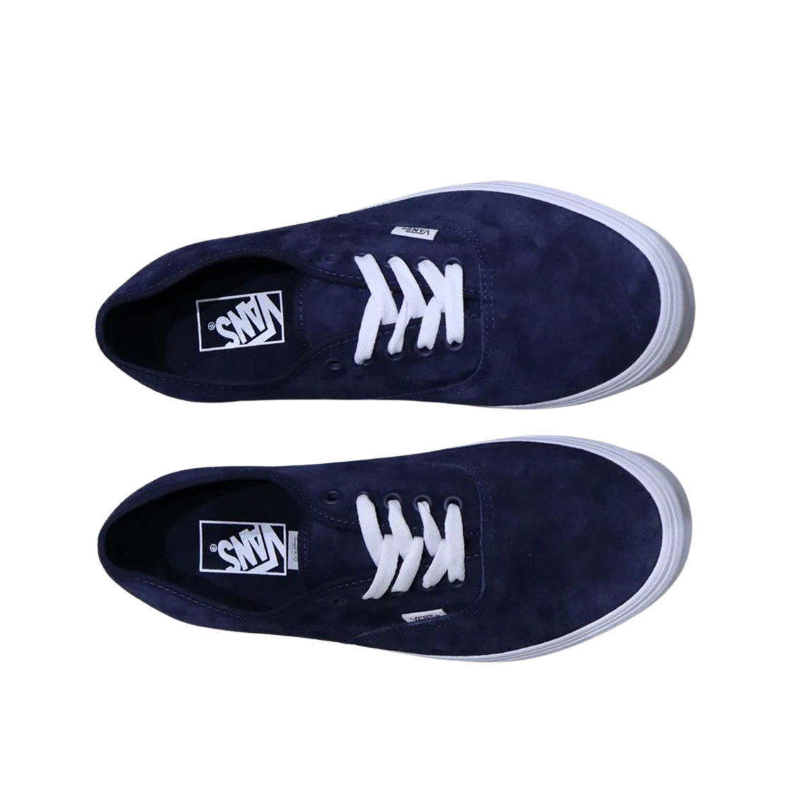 반스 어센틱 피그 스웨이드 네이비 화이트(Vans Authentic Pig Suede Navy White) - 3