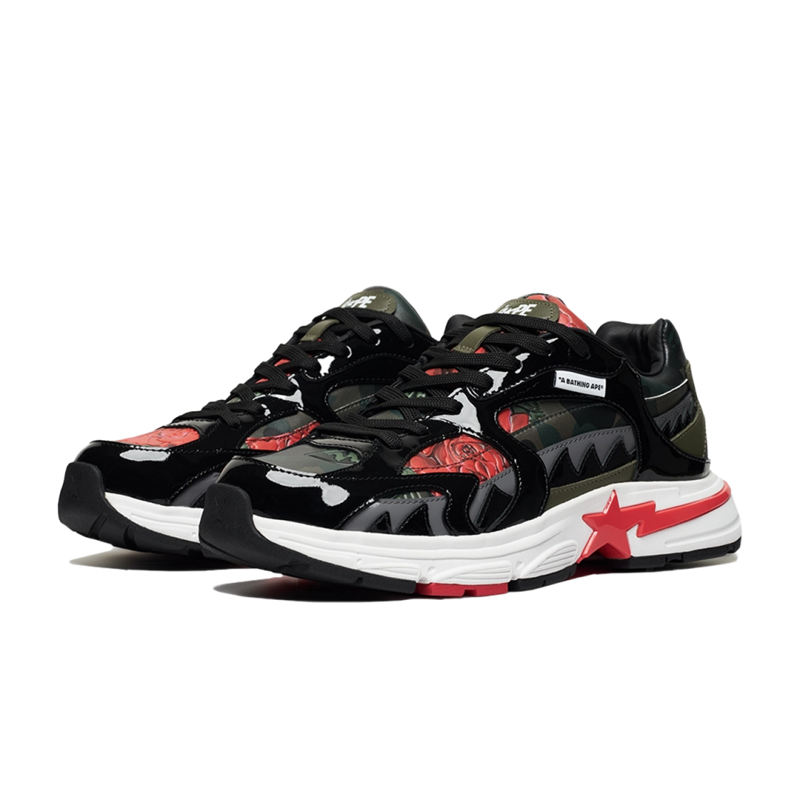 TI24C0100201 Anti Social Social Club Assc x Bape Shark Sta Black