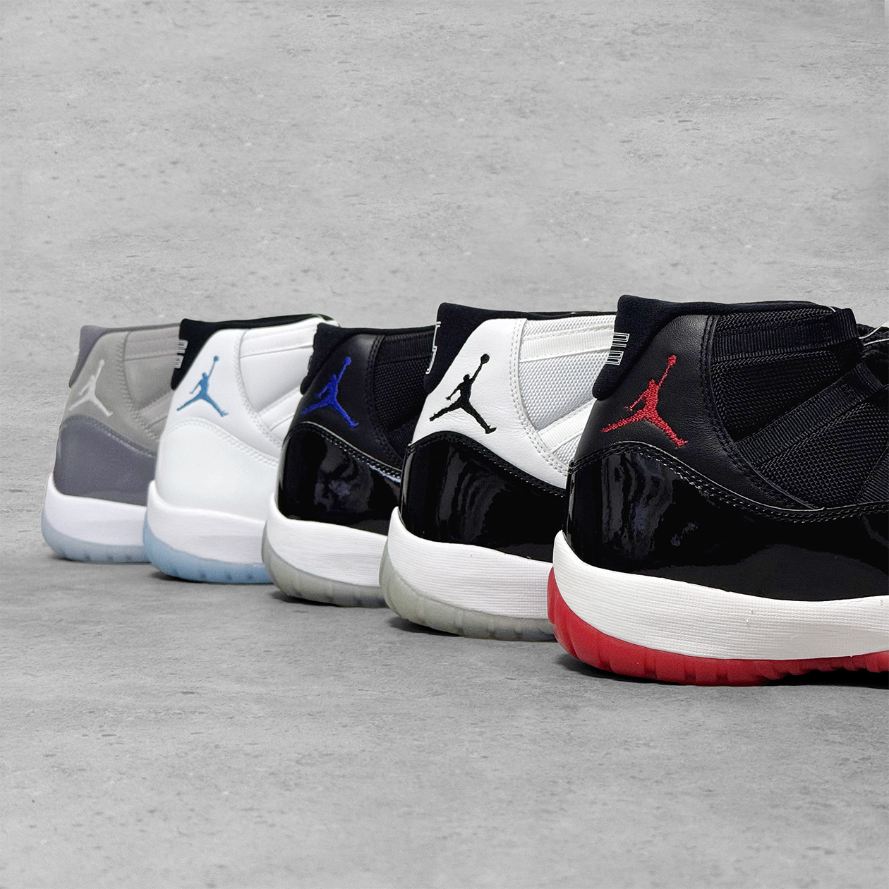 Jordan 11 Retro Bred 2019, Jordan 11 Retro Concord 2018 착용 스타일 - 1