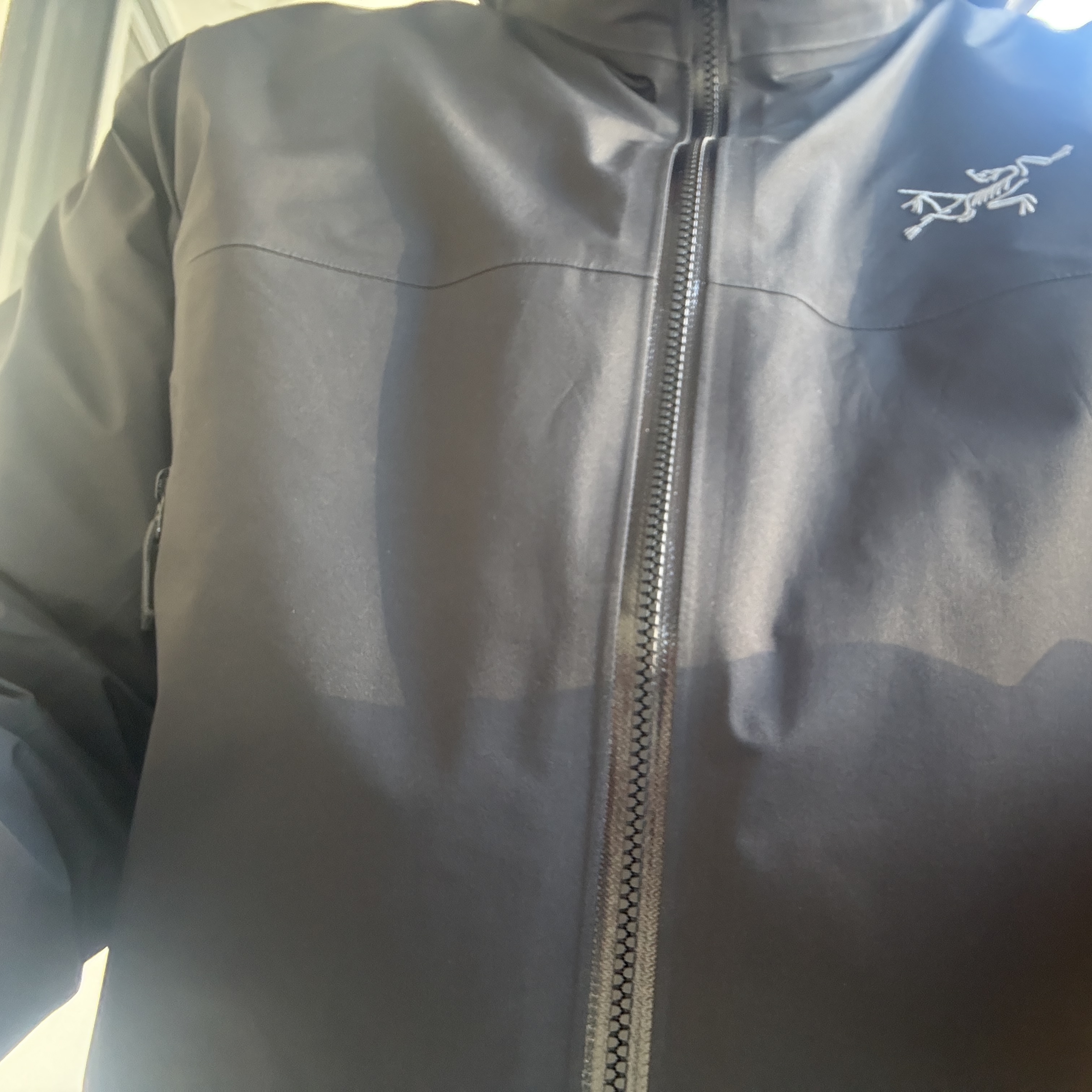 Arc'teryx Beta Jacket Black 착용 스타일