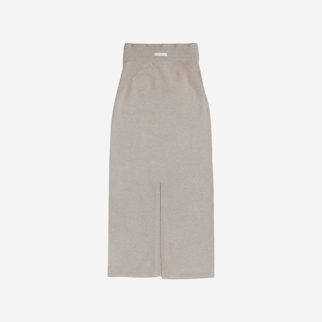 오호스 아이 플루이드 니트 스커트 01 웜그레이(OJOS i:e Fluid Knit Skirt 01 Warm Grey) - 2