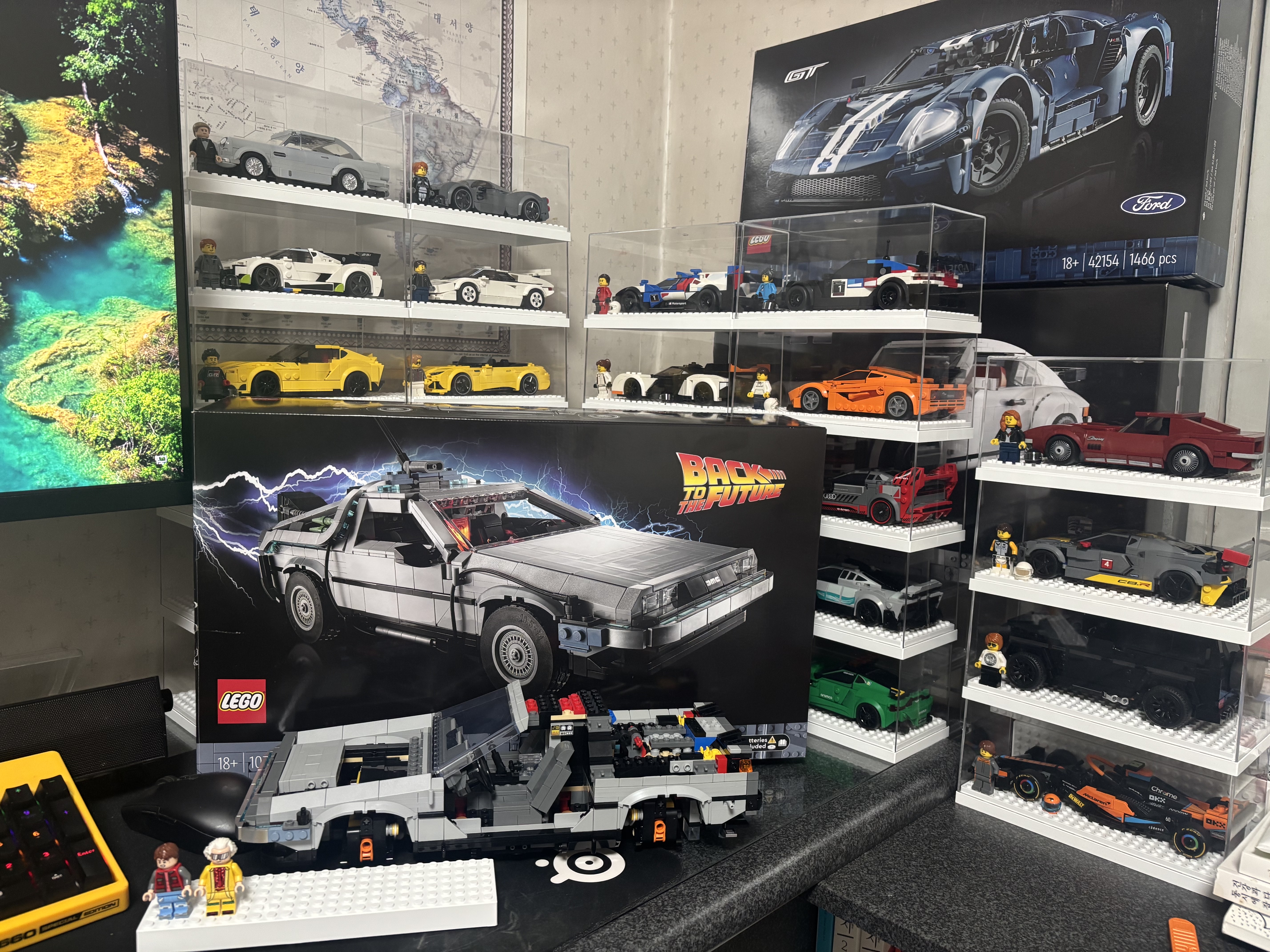 Lego Back To The Future Time Machine 착용 스타일
