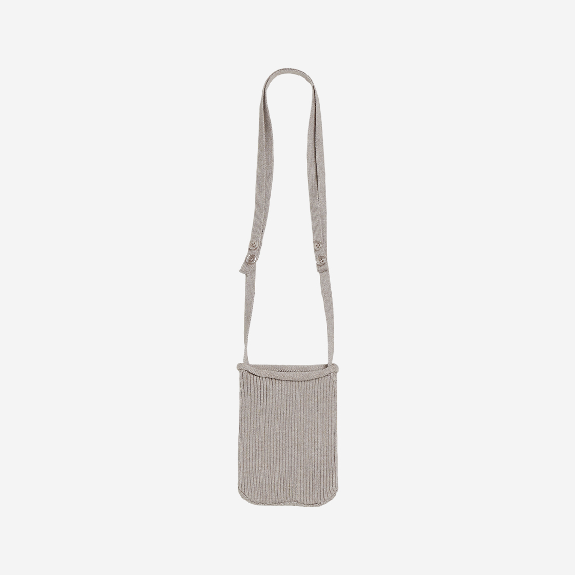 오호스 아이이 플루이드 니트 백 01 웜그레이(OJOS i:e Fluid Knit Bag 01 Warm Grey) - 2