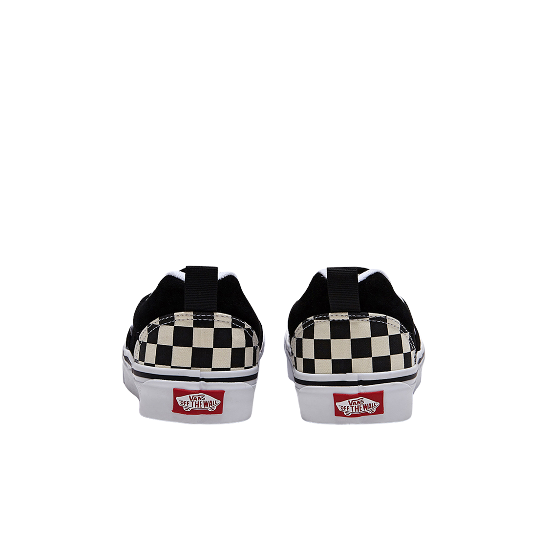 반스 체커보드 뉴 슬립 블랙 화이트(Vans Checkerboard Knu Slip Black White) - 3