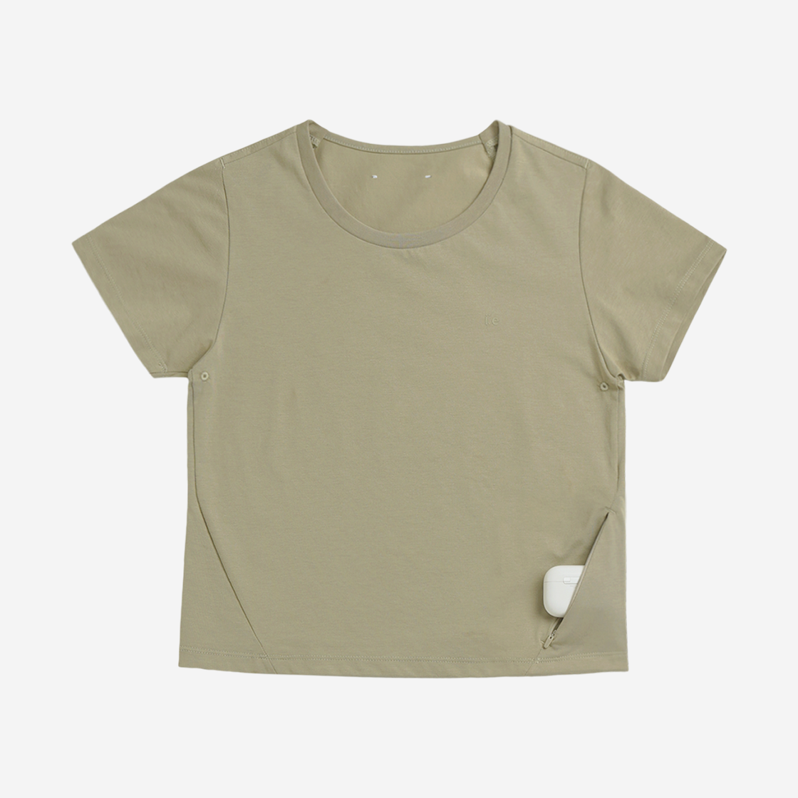 오호스 아이 겔 티셔츠 01 카키(OJOS i:e Gel T-shirt 01 Khaki) - 2